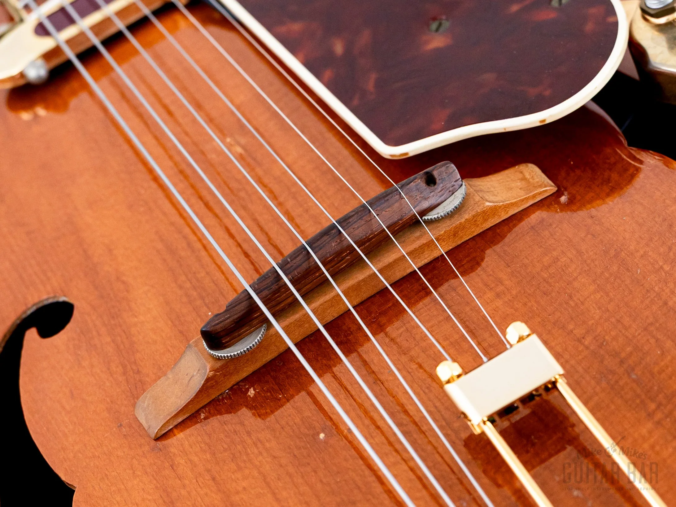 1949 Epiphone Broadway Vintage Archtop Guitar Blonde w/ DeArmond Rythm Chief 1000 Pickup & Case - Image 10