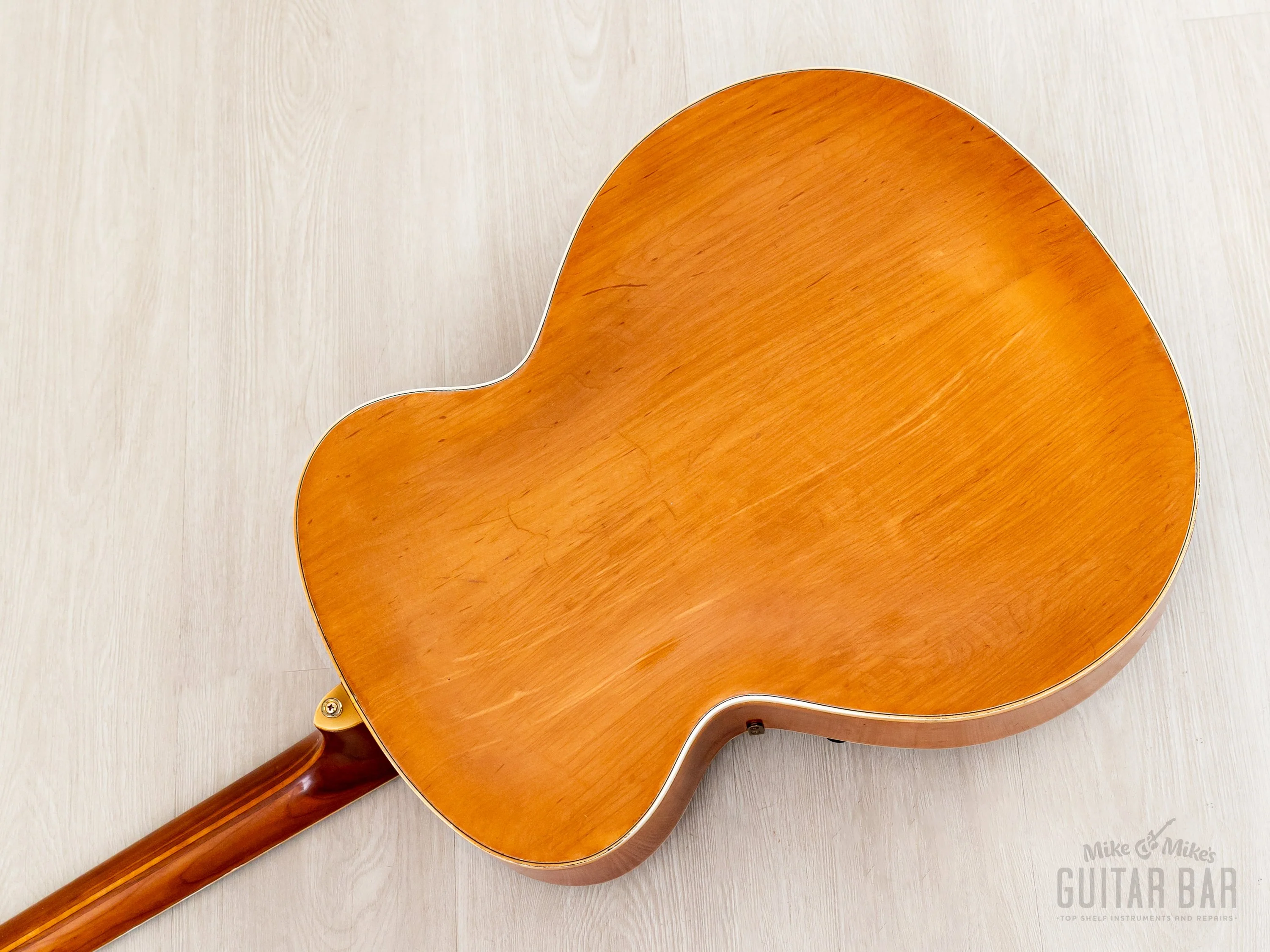 1949 Epiphone Broadway Vintage Archtop Guitar Blonde w/ DeArmond Rythm Chief 1000 Pickup & Case - Image 17
