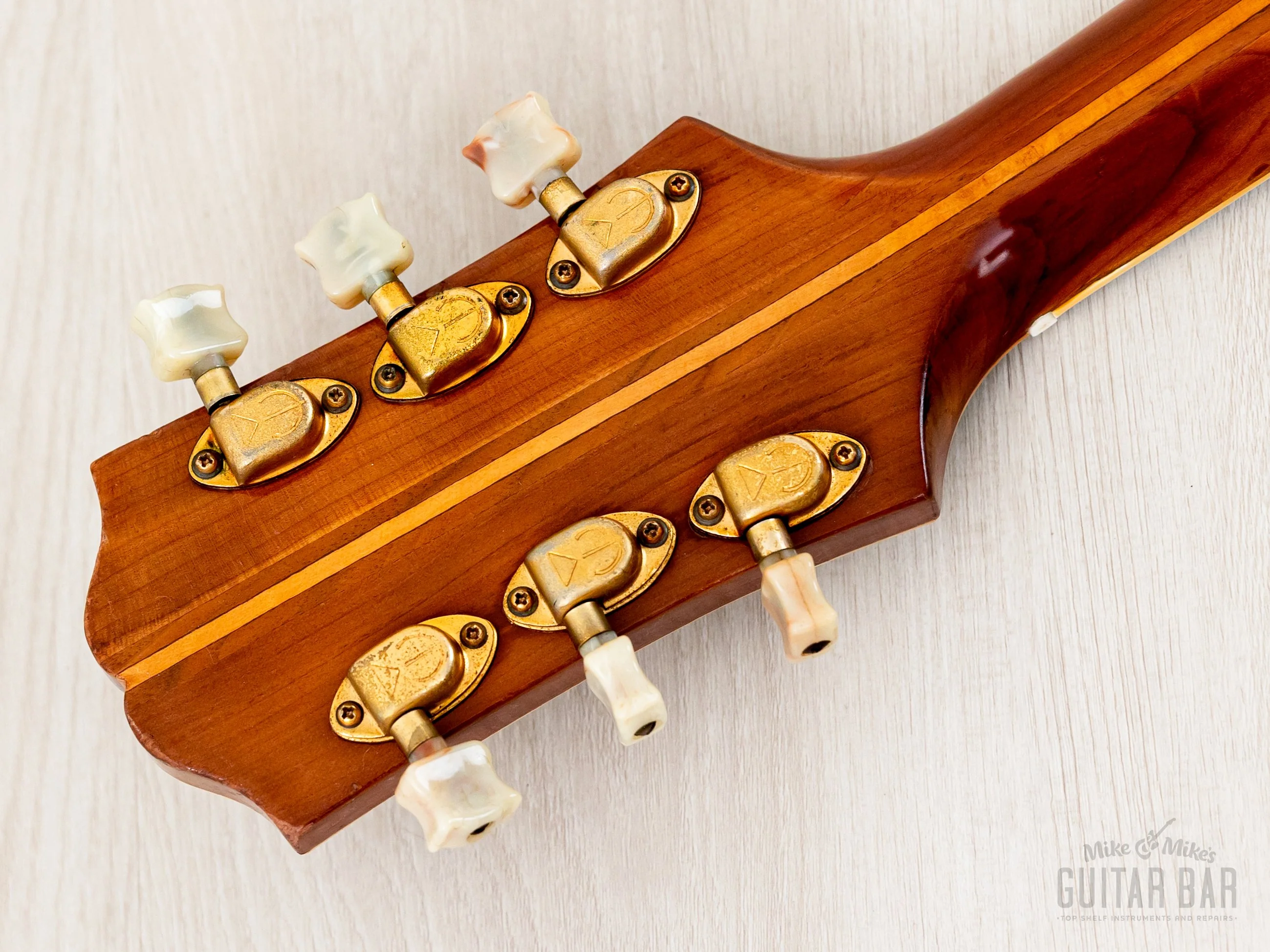 1949 Epiphone Broadway Vintage Archtop Guitar Blonde w/ DeArmond Rythm Chief 1000 Pickup & Case - Image 5