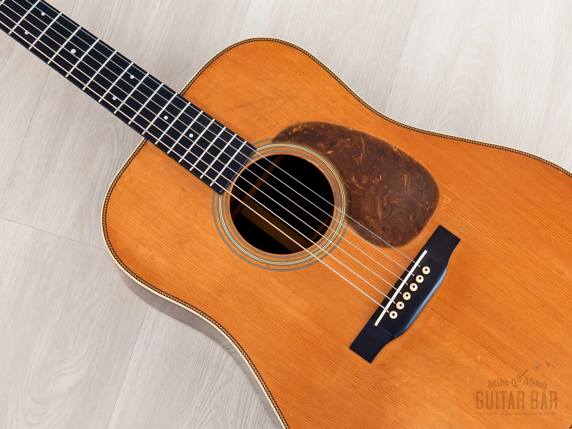 1944 Martin D-28 Wartime Herringbone Vintage Dreadnought Acoustic Guitar w/ Case - Image 8