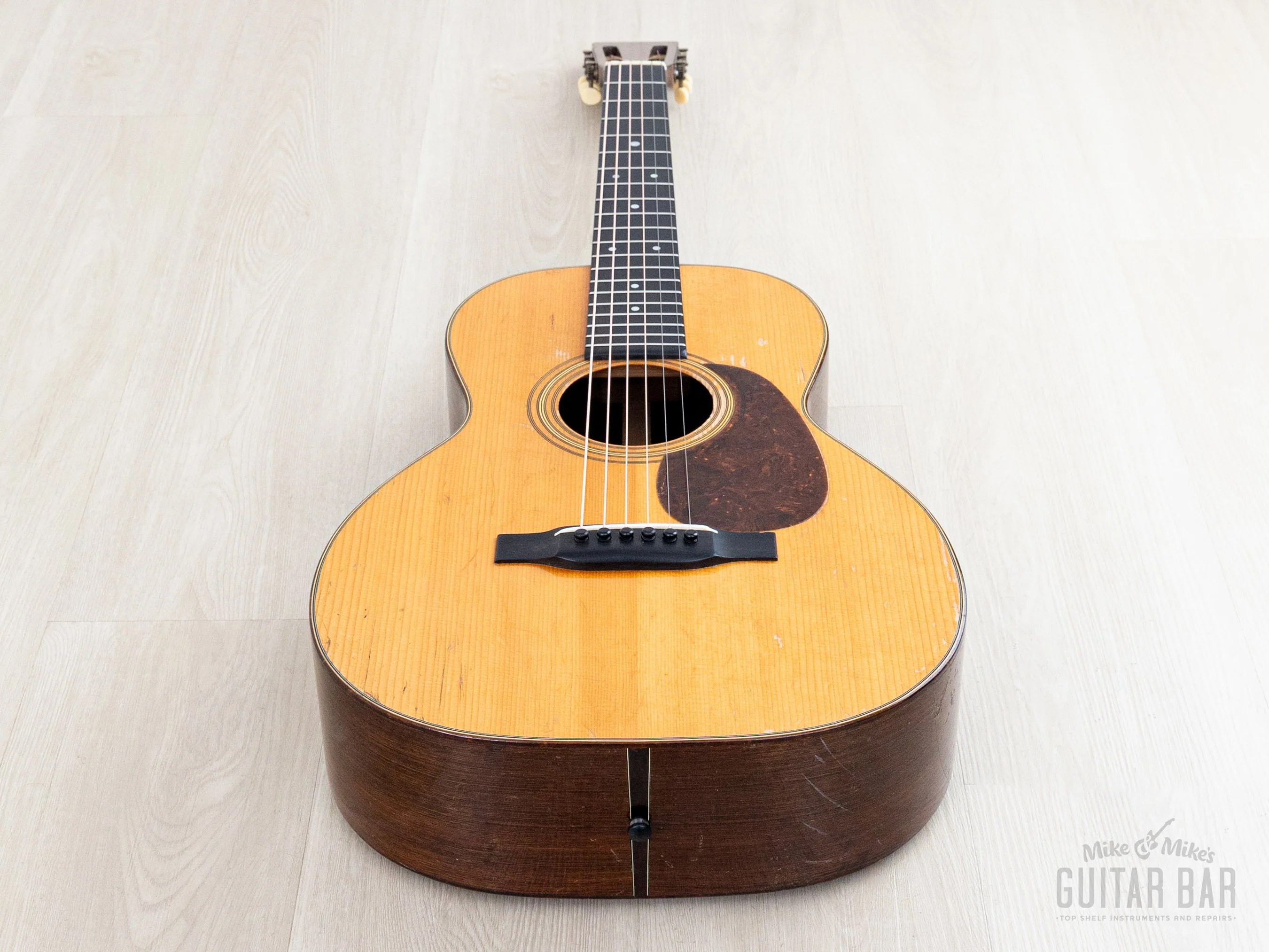 1946 Martin 0-21 Vintage Acoustic Guitar w/ Adirondack Top, Case - Image 12