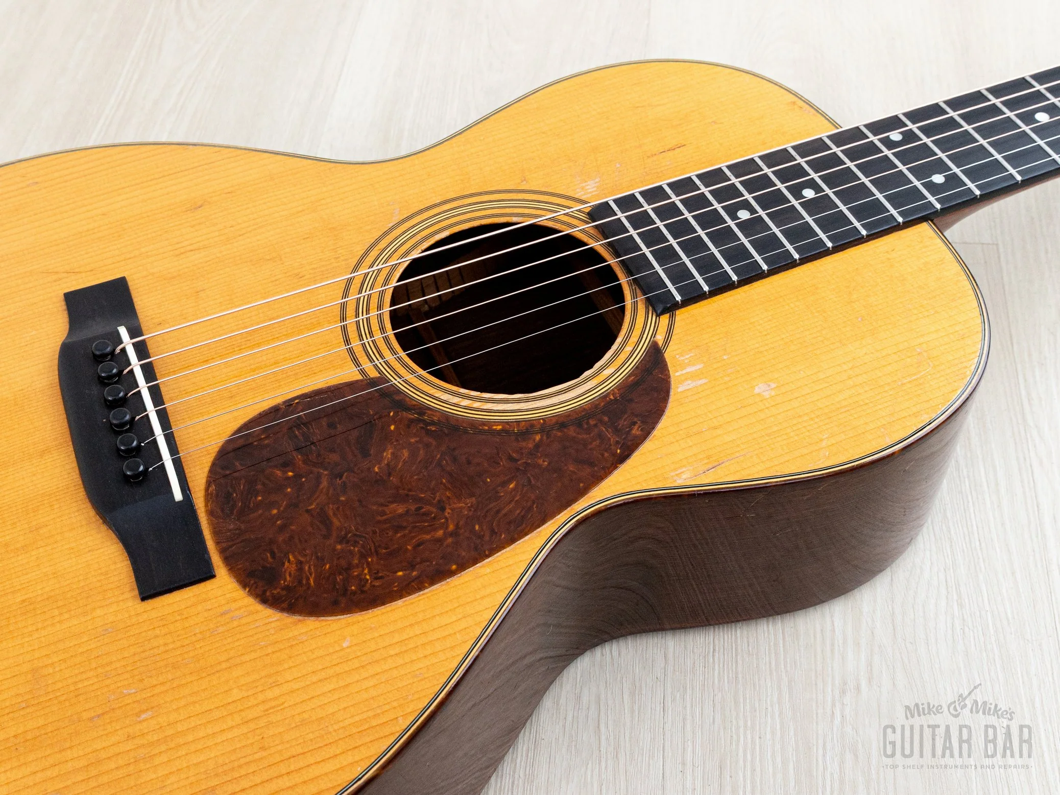 1946 Martin 0-21 Vintage Acoustic Guitar w/ Adirondack Top, Case - Image 7