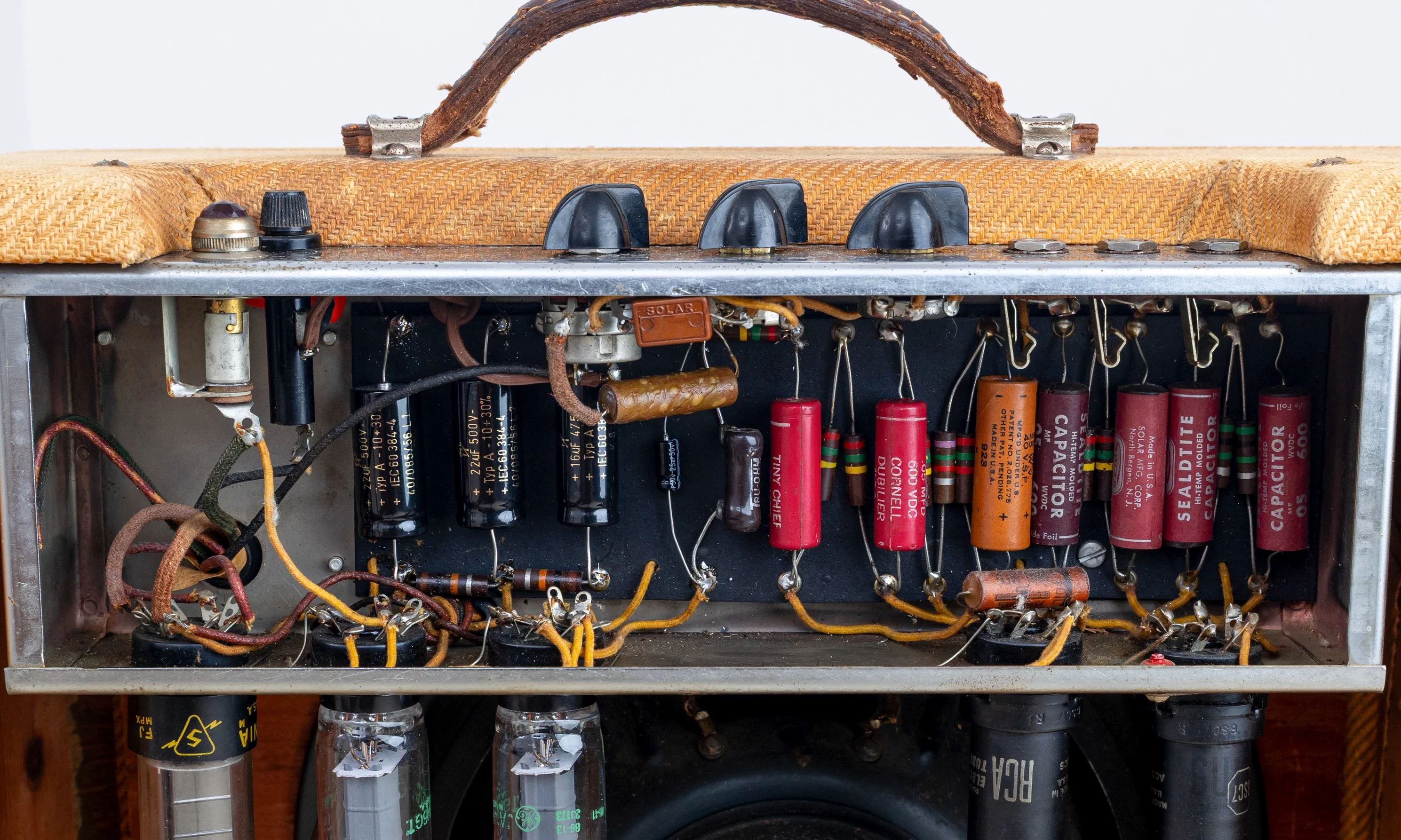 1949 Fender Deluxe Tweed TV Front Vintage Tube Amp - Image 14