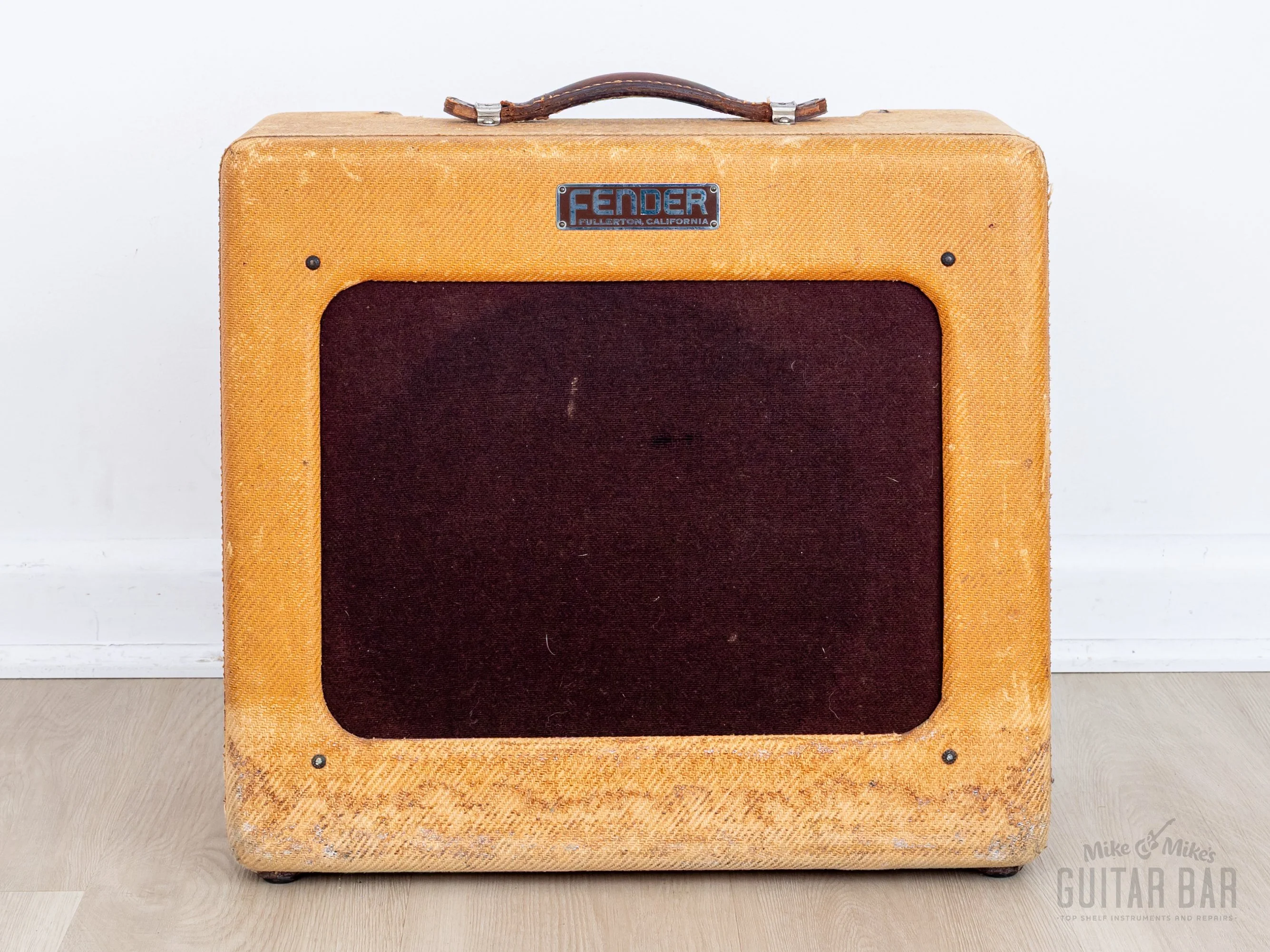 1949 Fender Deluxe Tweed TV Front Vintage Tube Amp - Image 2