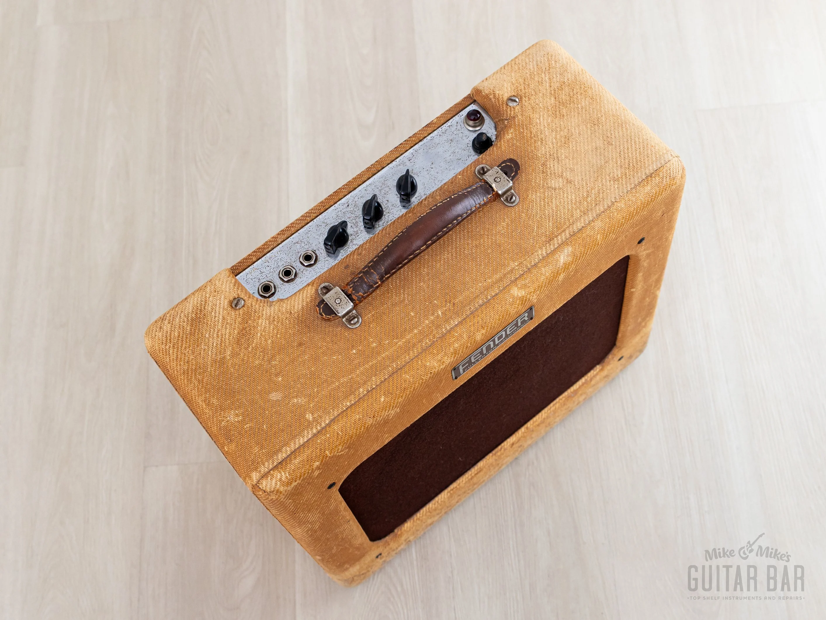 1949 Fender Deluxe Tweed TV Front Vintage Tube Amp - Image 3