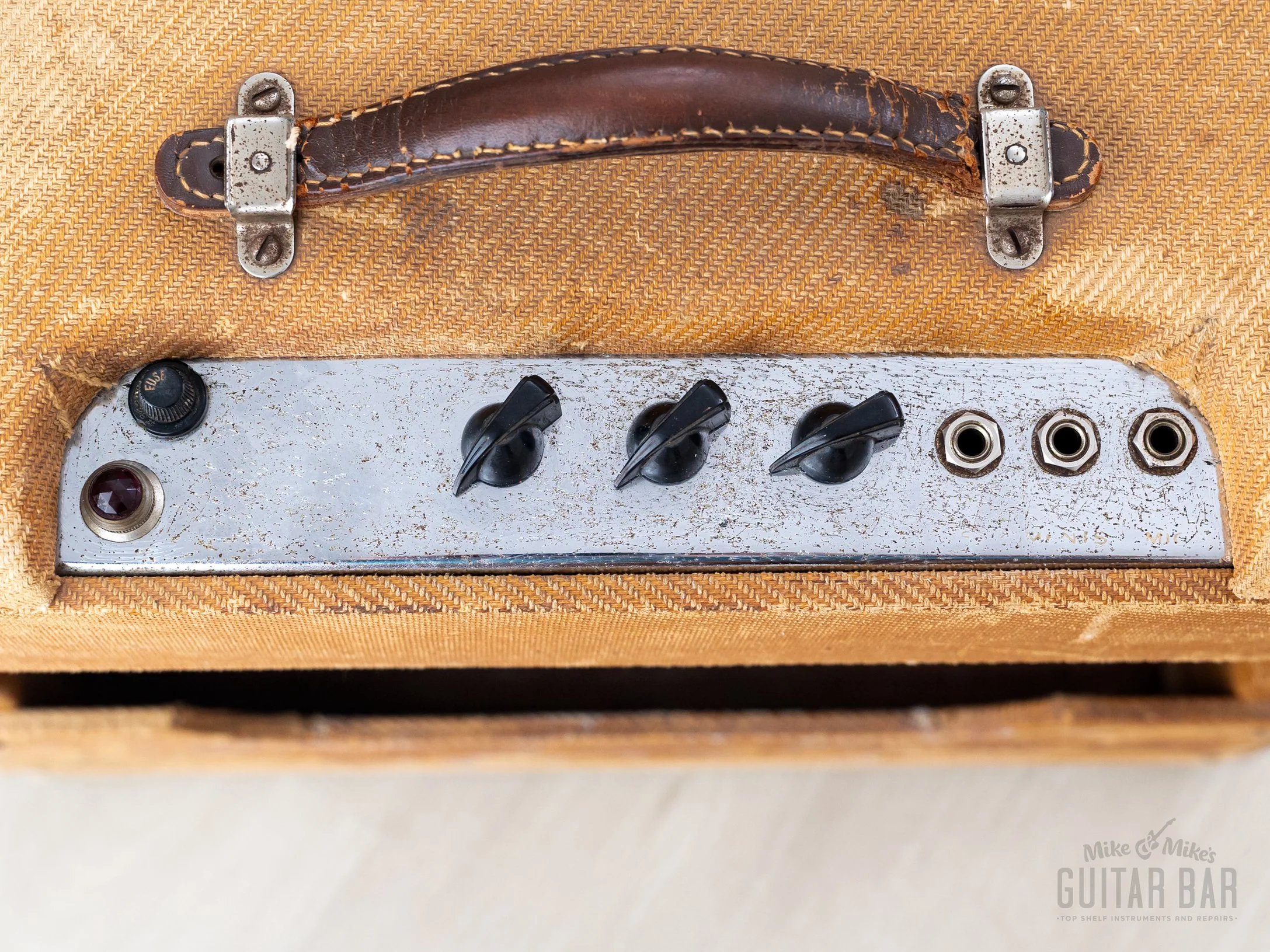 1949 Fender Deluxe Tweed TV Front Vintage Tube Amp - Image 4