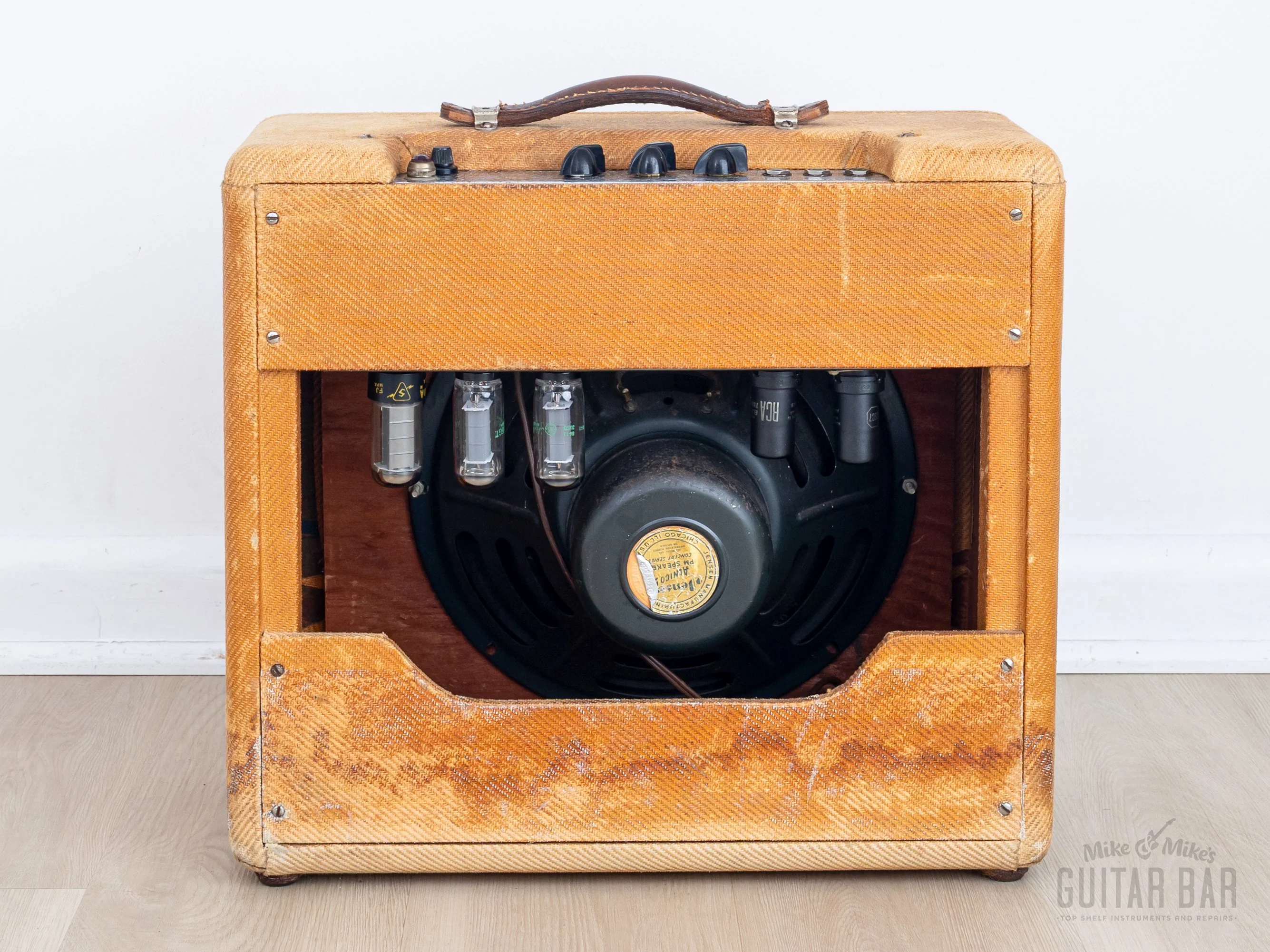 1949 Fender Deluxe Tweed TV Front Vintage Tube Amp - Image 8