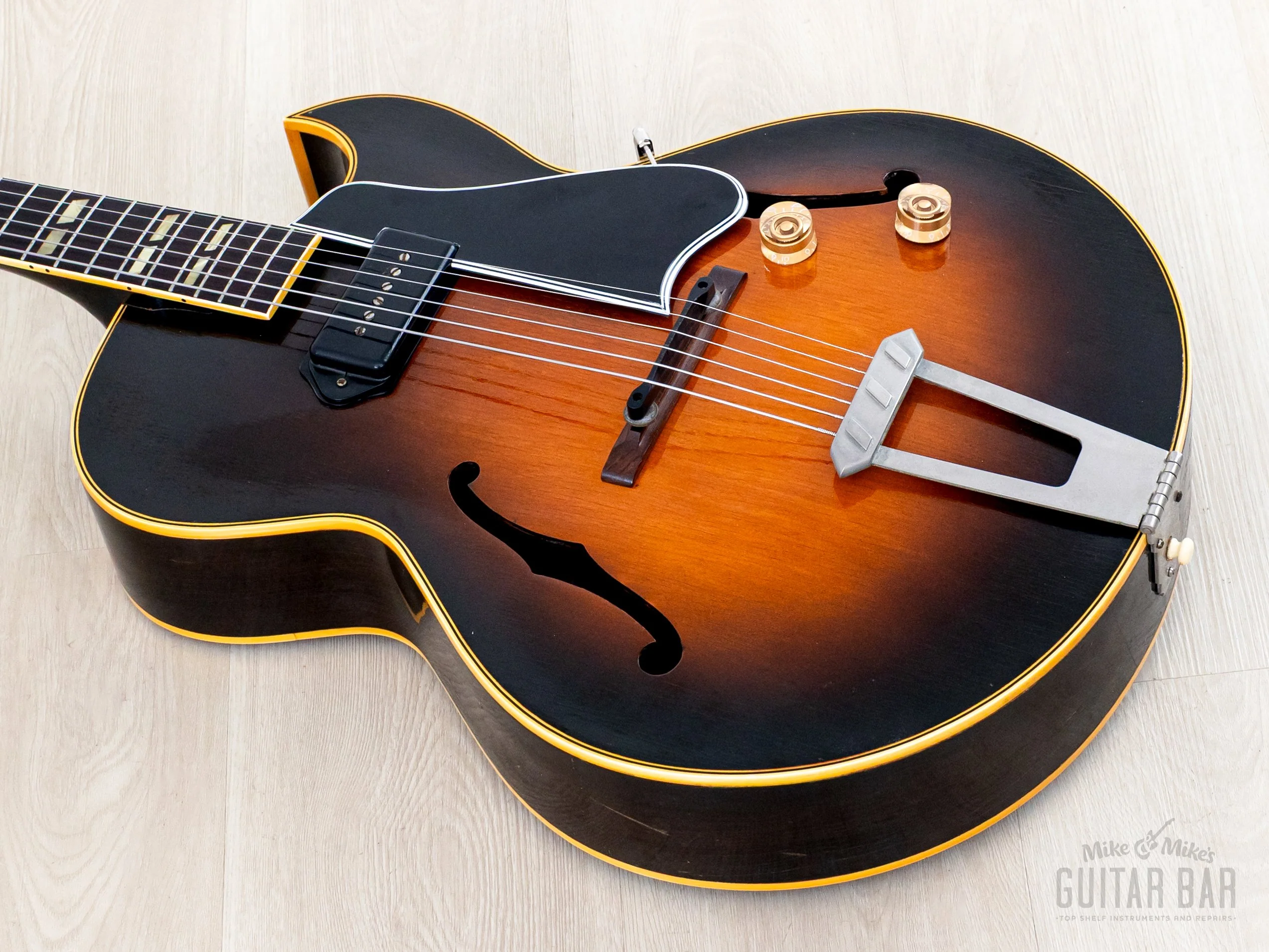 1950 Gibson ES-175 Vintage Archtop Electric Guitar Sunburst w/ Case - Image 12