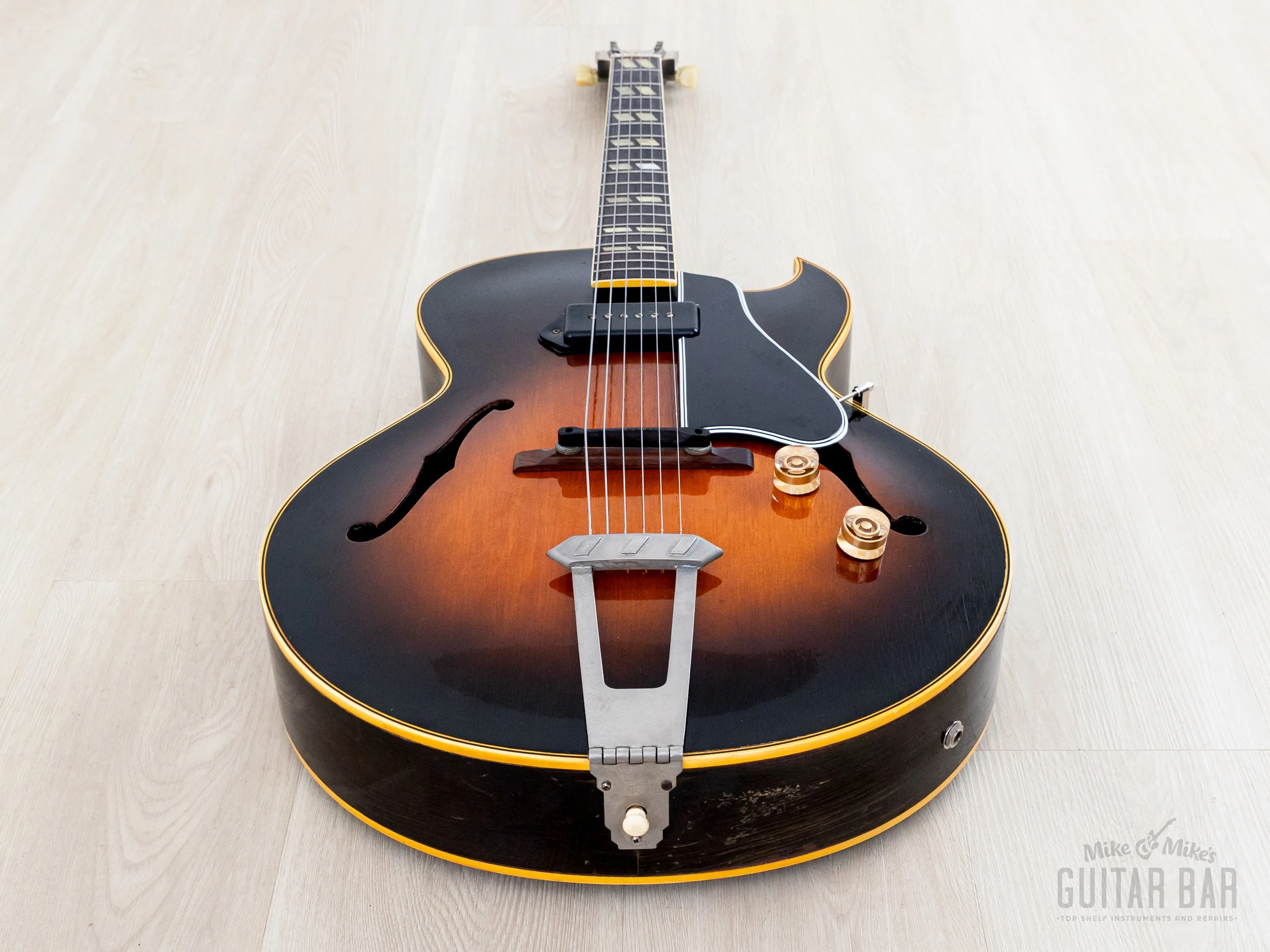 1950 Gibson ES-175 Vintage Archtop Electric Guitar Sunburst w/ Case - Image 13