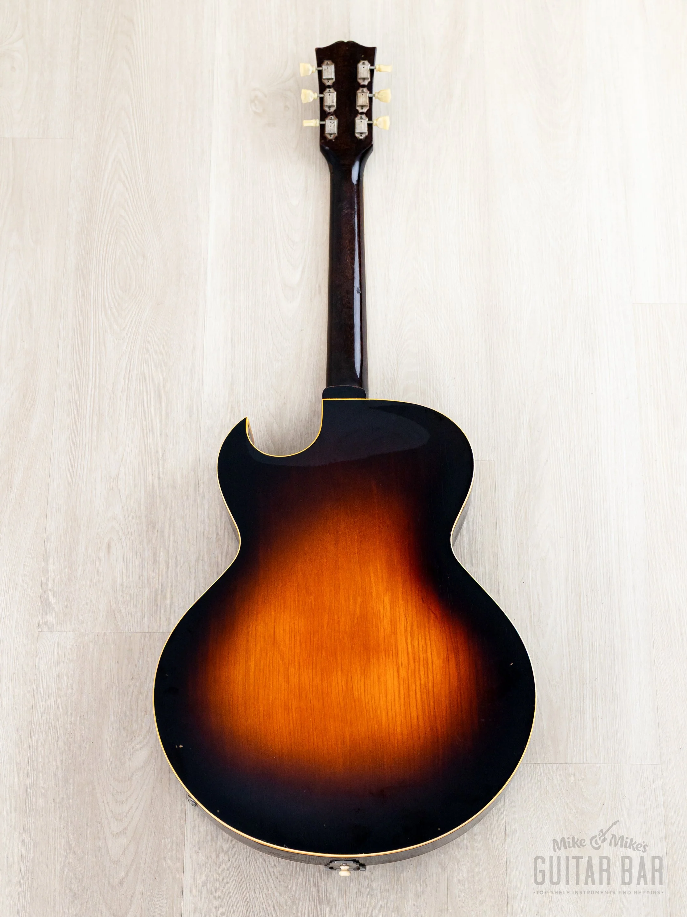 1950 Gibson ES-175 Vintage Archtop Electric Guitar Sunburst w/ Case - Image 3