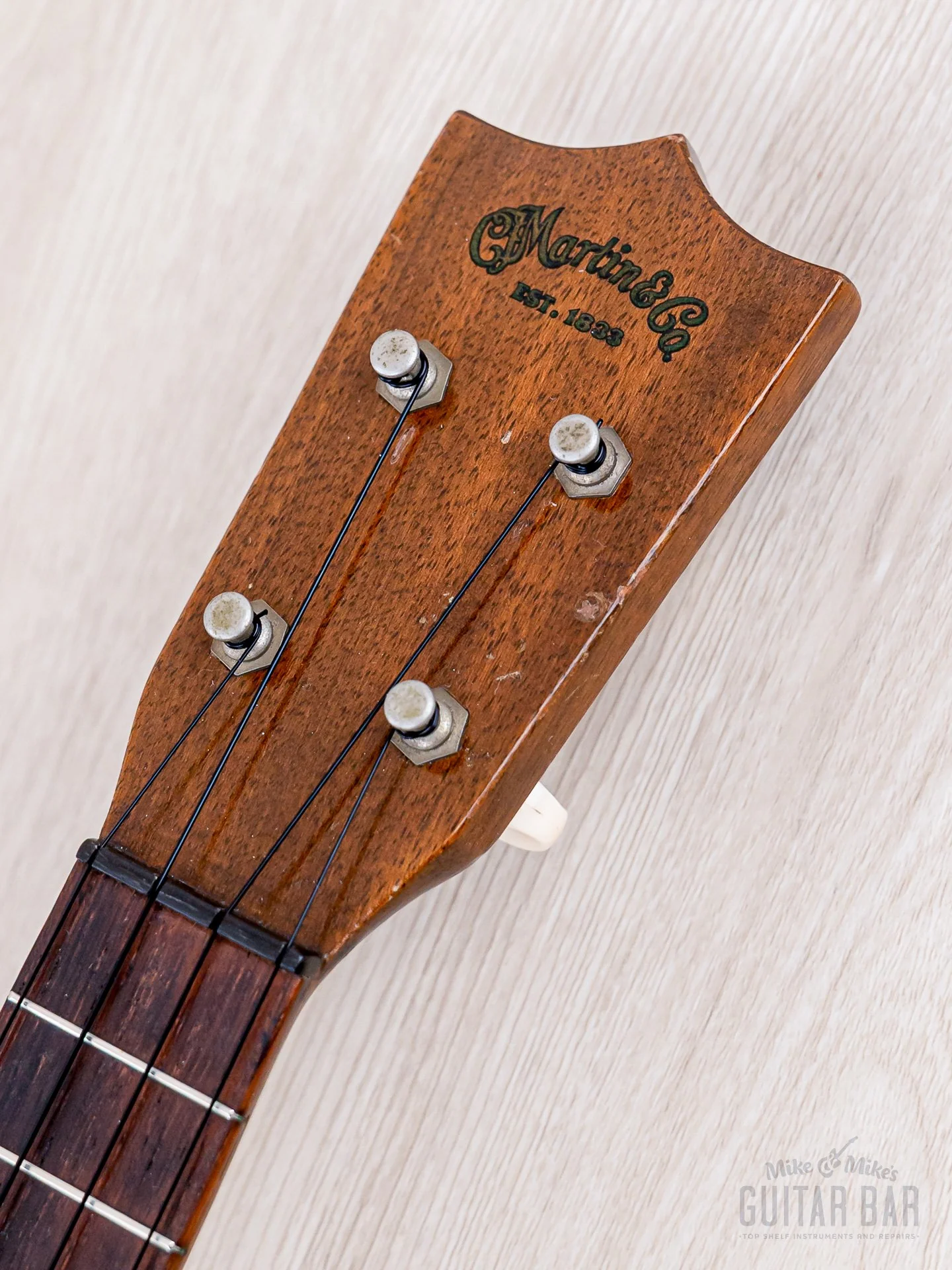 1950s Martin Style 0 Vintage Soprano Ukulele Mahogany - Image 4