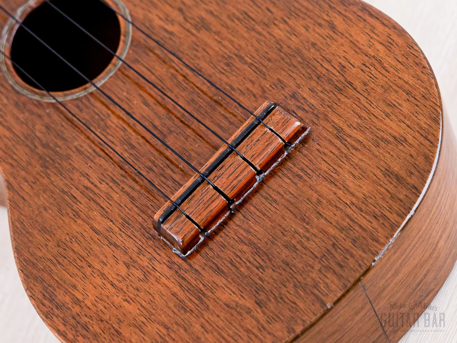 1950s Martin Style 0 Vintage Soprano Ukulele Mahogany - Image 7