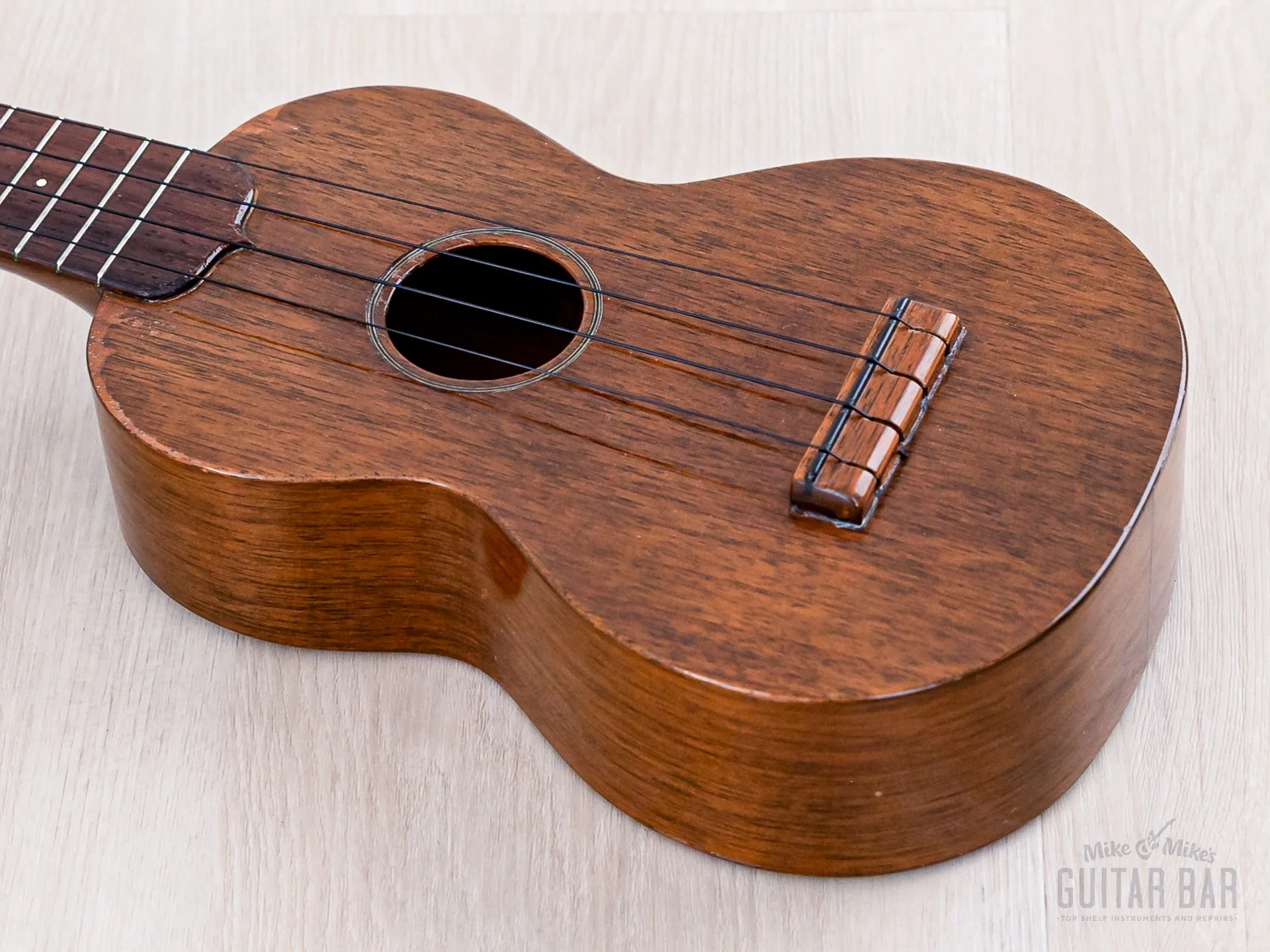 1950s Martin Style 0 Vintage Soprano Ukulele Mahogany - Image 9