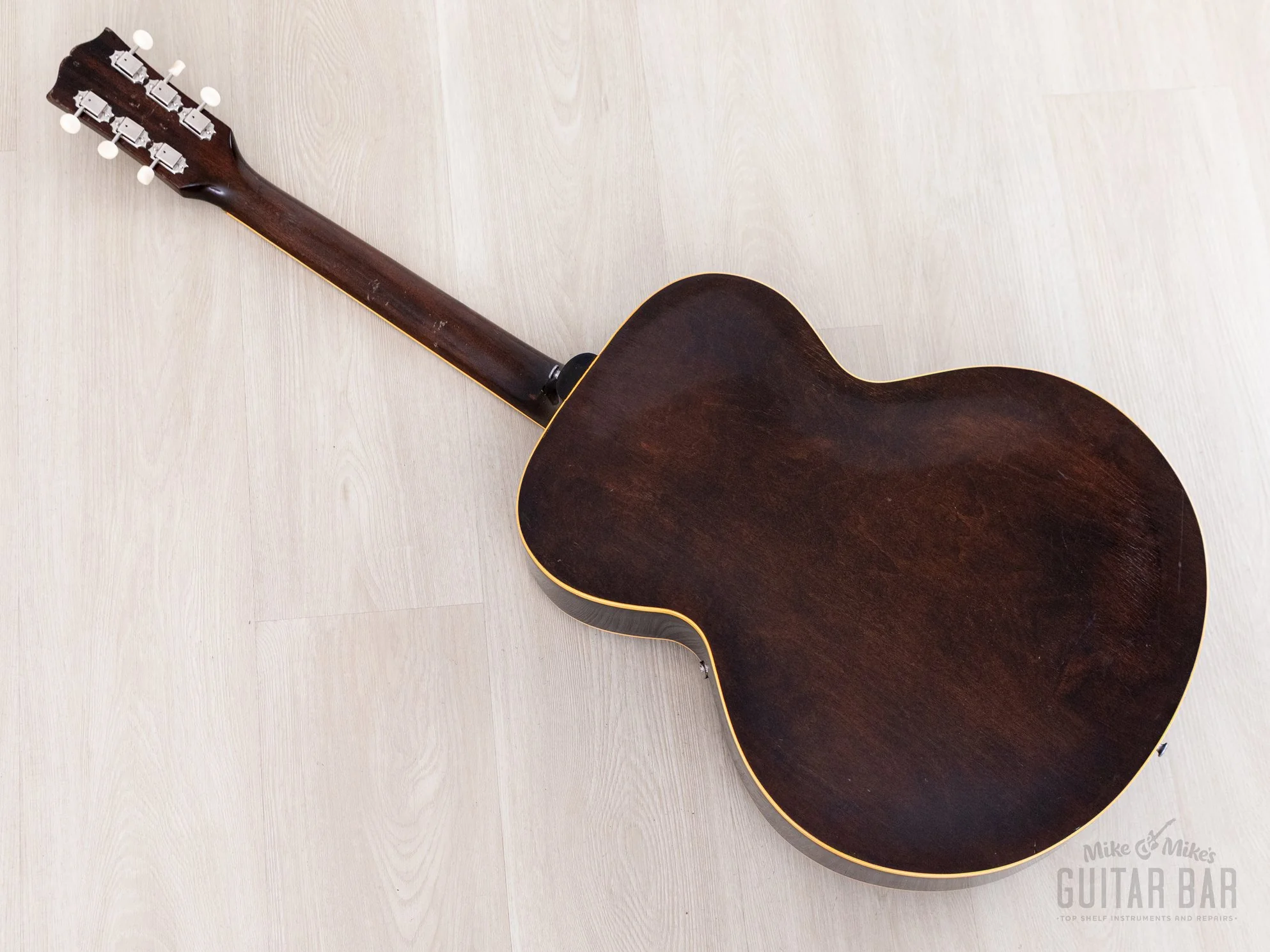1951 Gibson L-50 Vintage Carved Top Archtop Acoustic Guitar Sunburst w/ Case - Image 20
