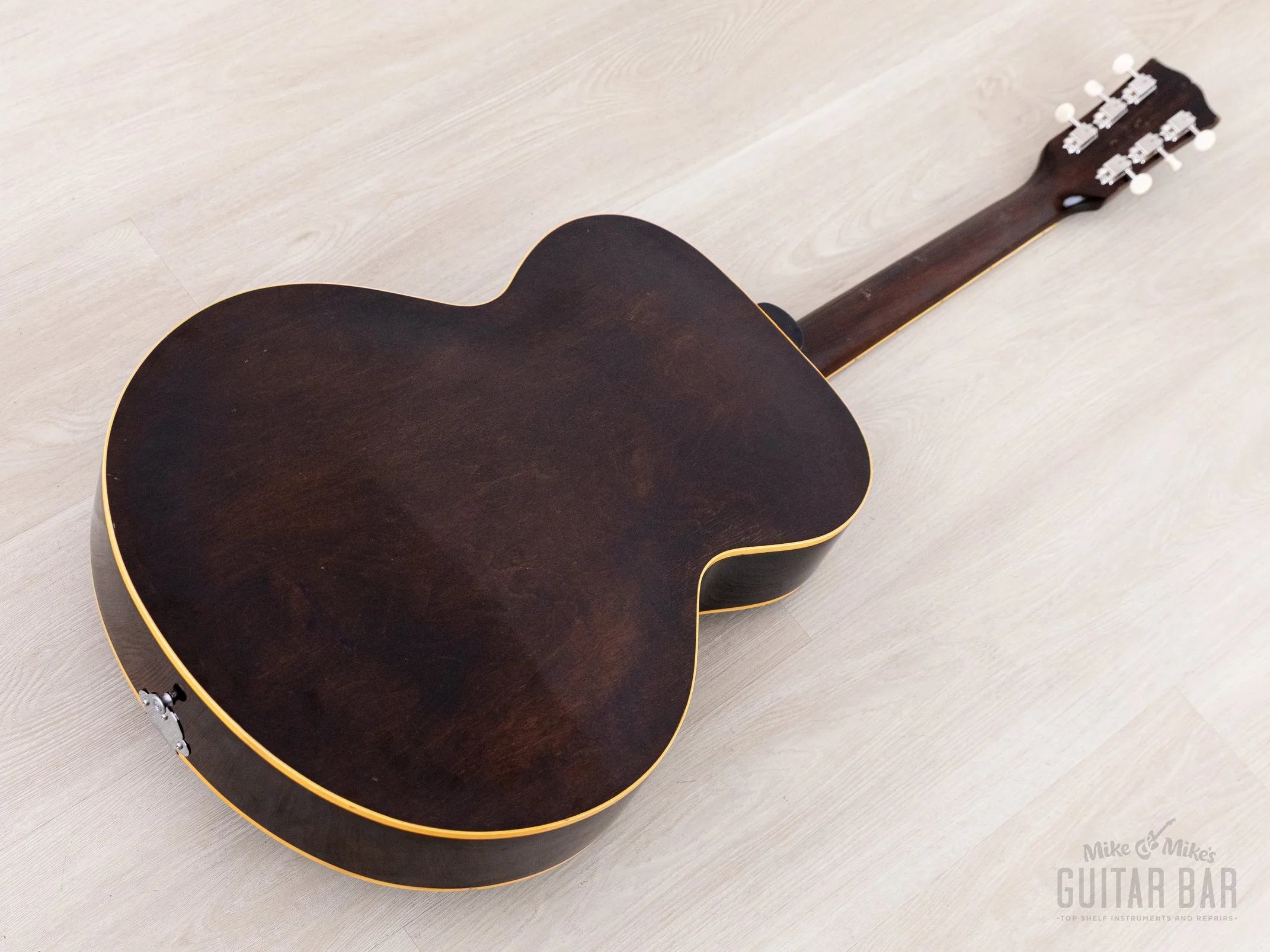 1951 Gibson L-50 Vintage Carved Top Archtop Acoustic Guitar Sunburst w/ Case - Image 22