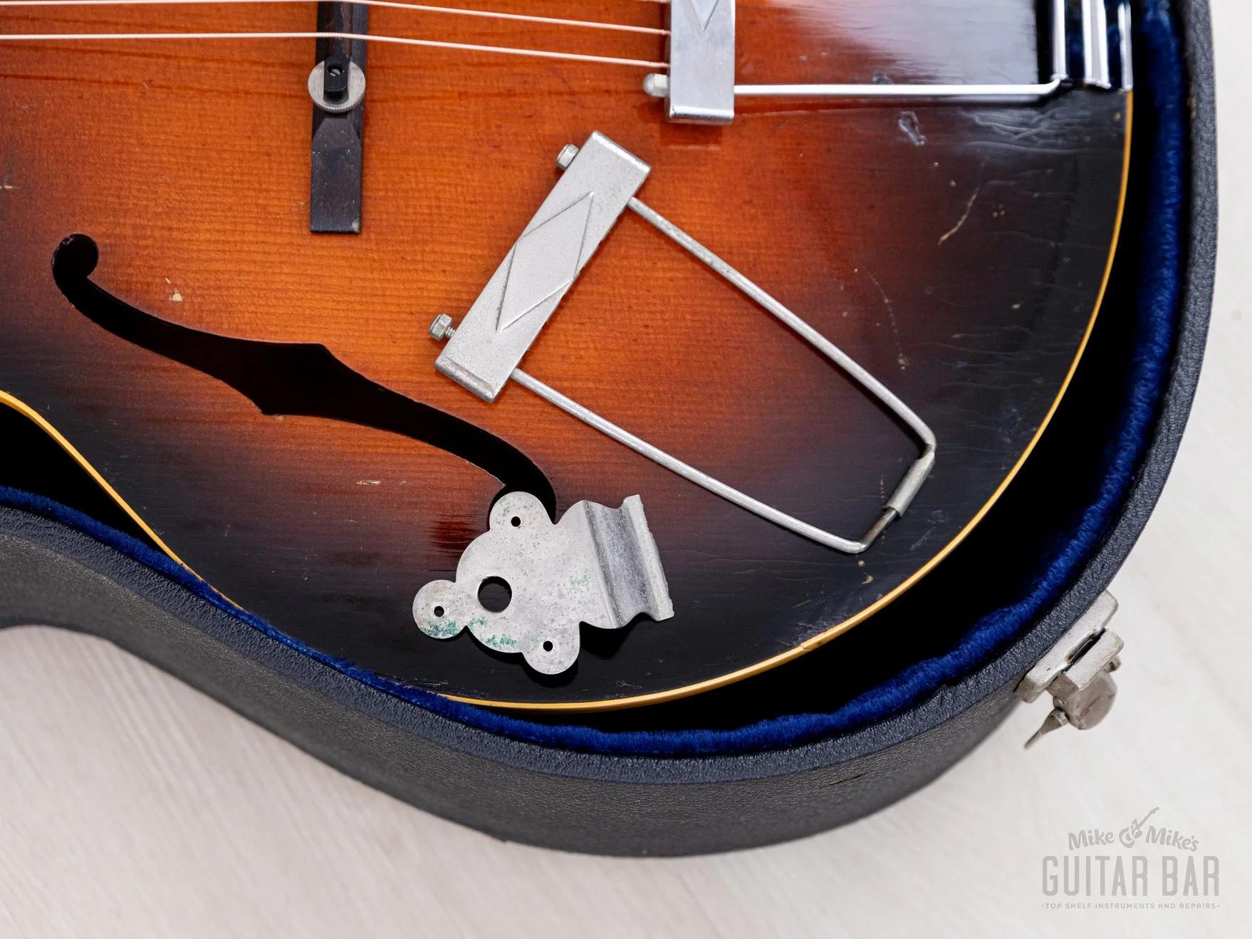 1951 Gibson L-50 Vintage Carved Top Archtop Acoustic Guitar Sunburst w/ Case - Image 24