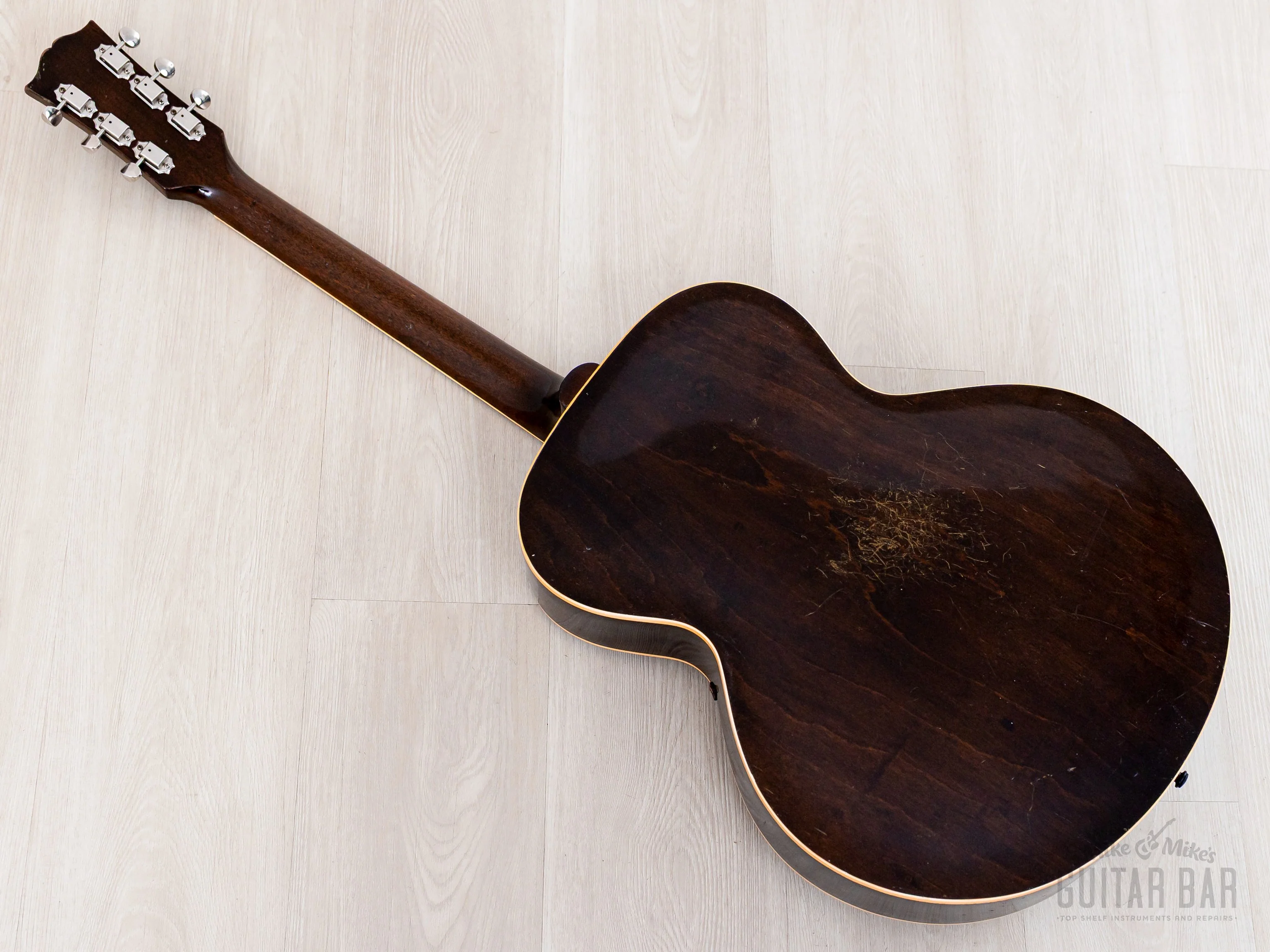 1953 Gibson L-50 Vintage Carved Top Archtop Acoustic Guitar Sunburst w/ Case - Image 14