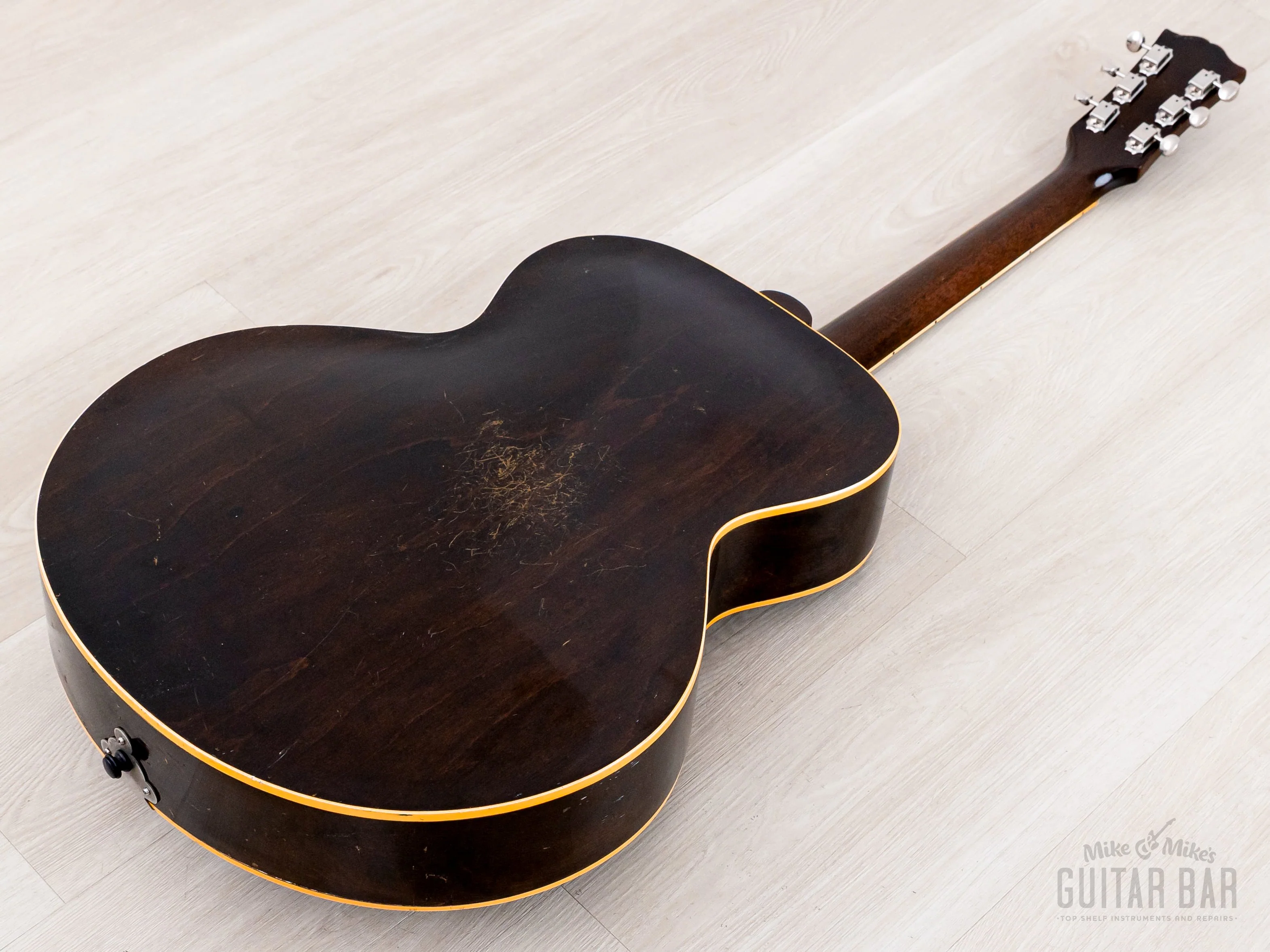 1953 Gibson L-50 Vintage Carved Top Archtop Acoustic Guitar Sunburst w/ Case - Image 15