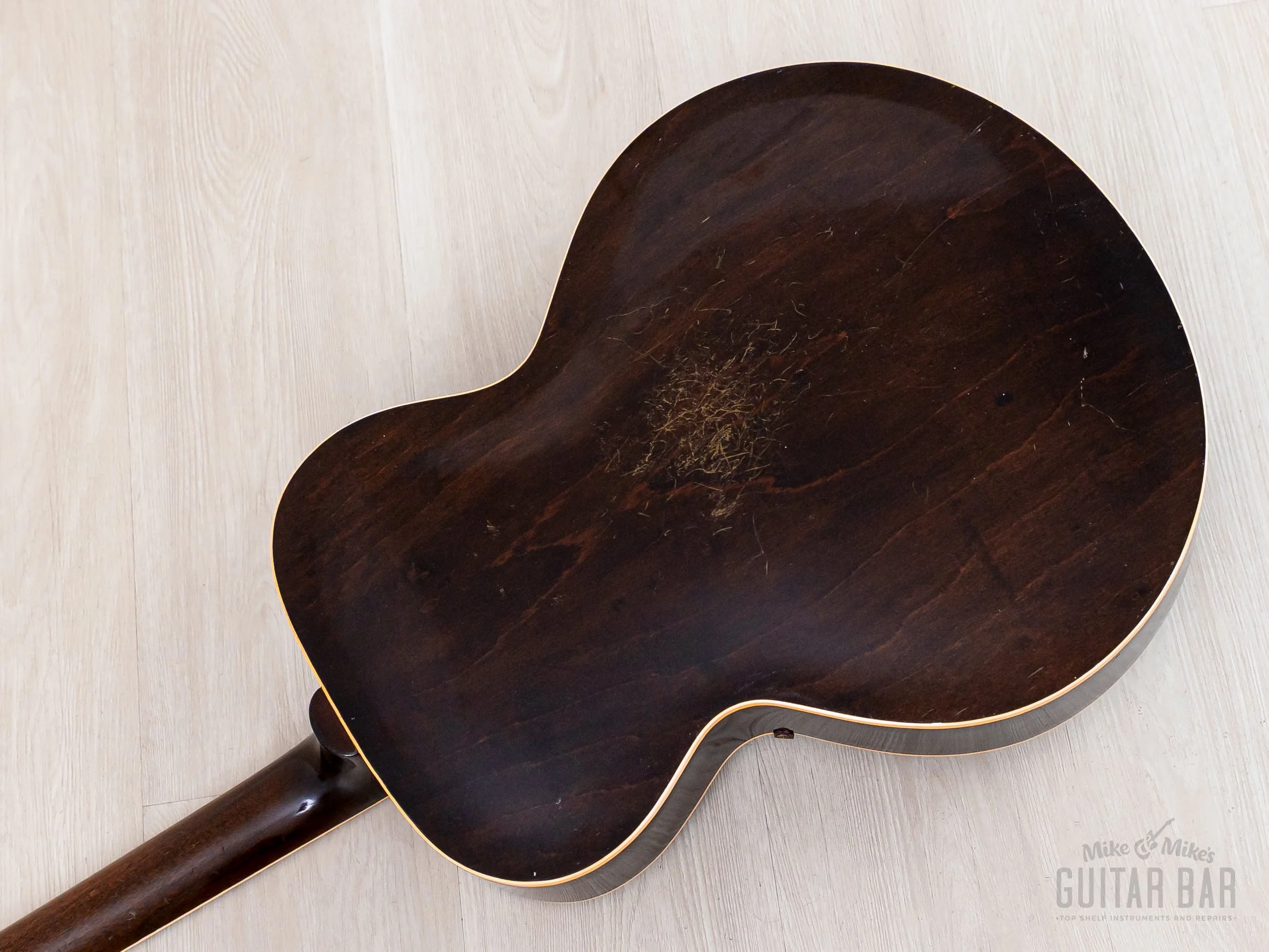 1953 Gibson L-50 Vintage Carved Top Archtop Acoustic Guitar Sunburst w/ Case - Image 16