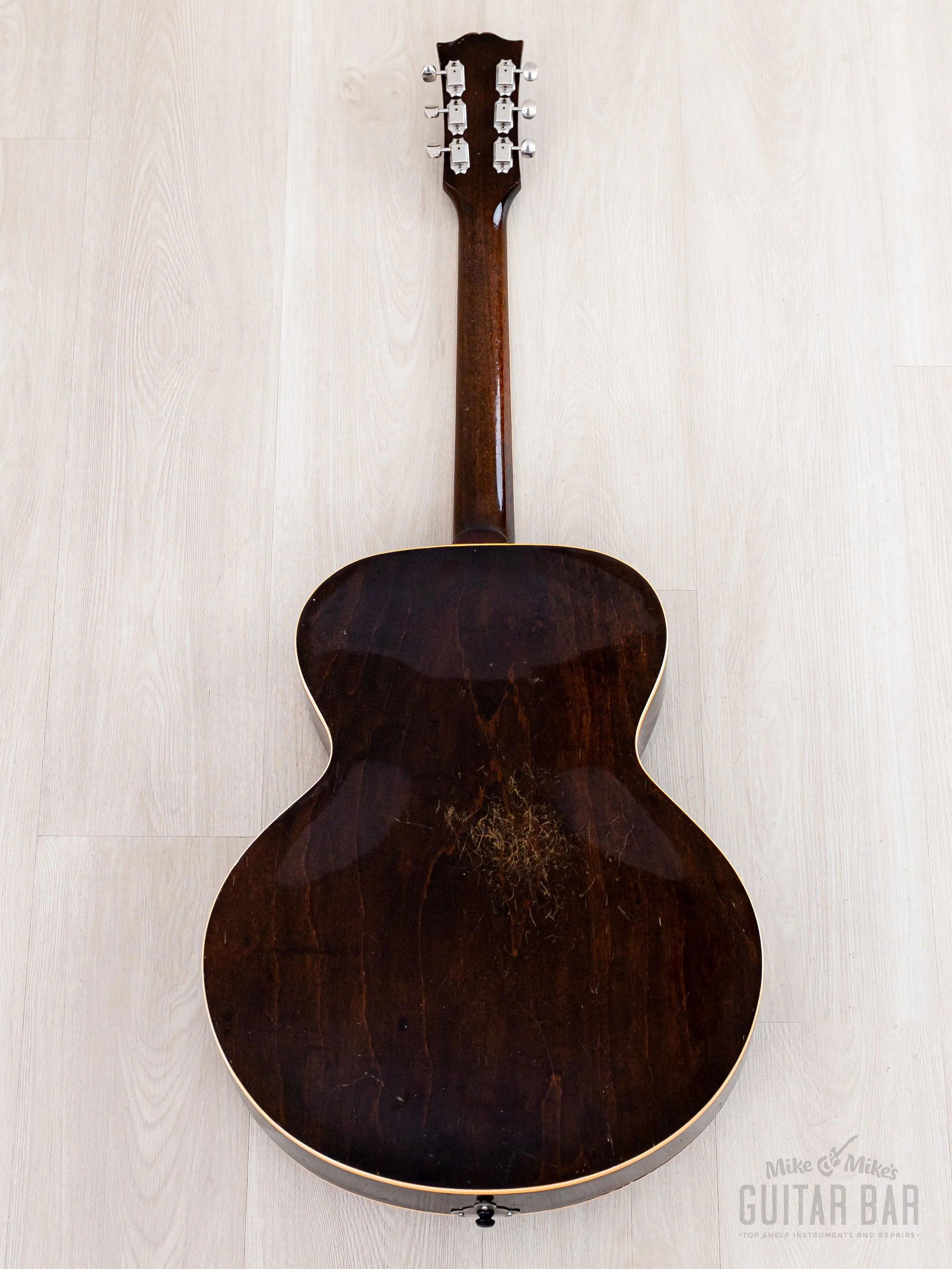1953 Gibson L-50 Vintage Carved Top Archtop Acoustic Guitar Sunburst w/ Case - Image 3