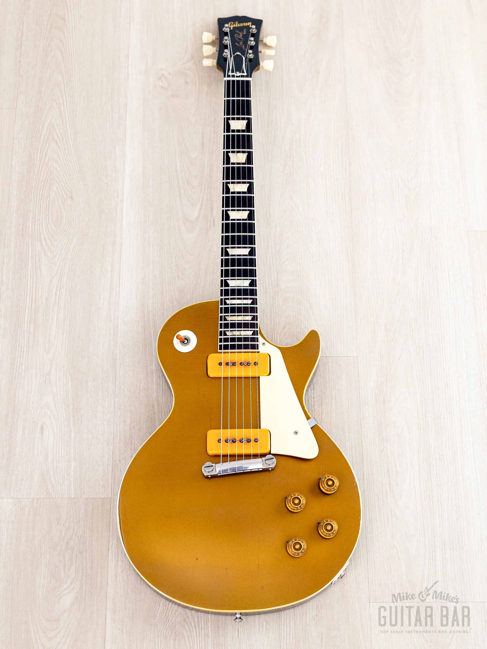 1953 Gibson Les Paul Standard Goldtop Vintage Guitar w/ Case - Image 2