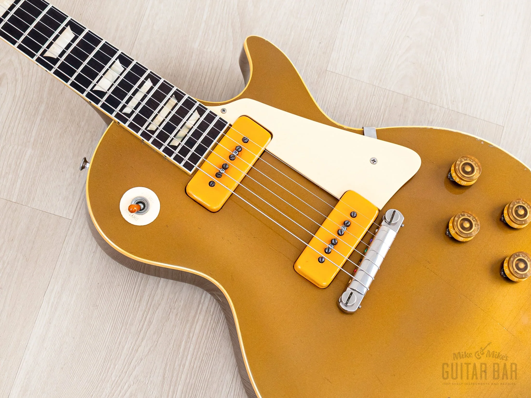 1953 Gibson Les Paul Standard Goldtop Vintage Guitar w/ Case - Image 7
