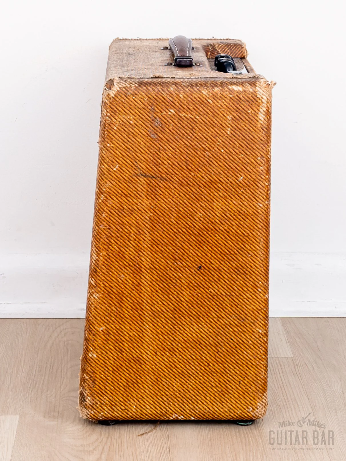 1954 Fender Tweed Deluxe 5D3 Wide Panel Vintage Tube Amp 1x12 w/ Jensen P12R - Image 7