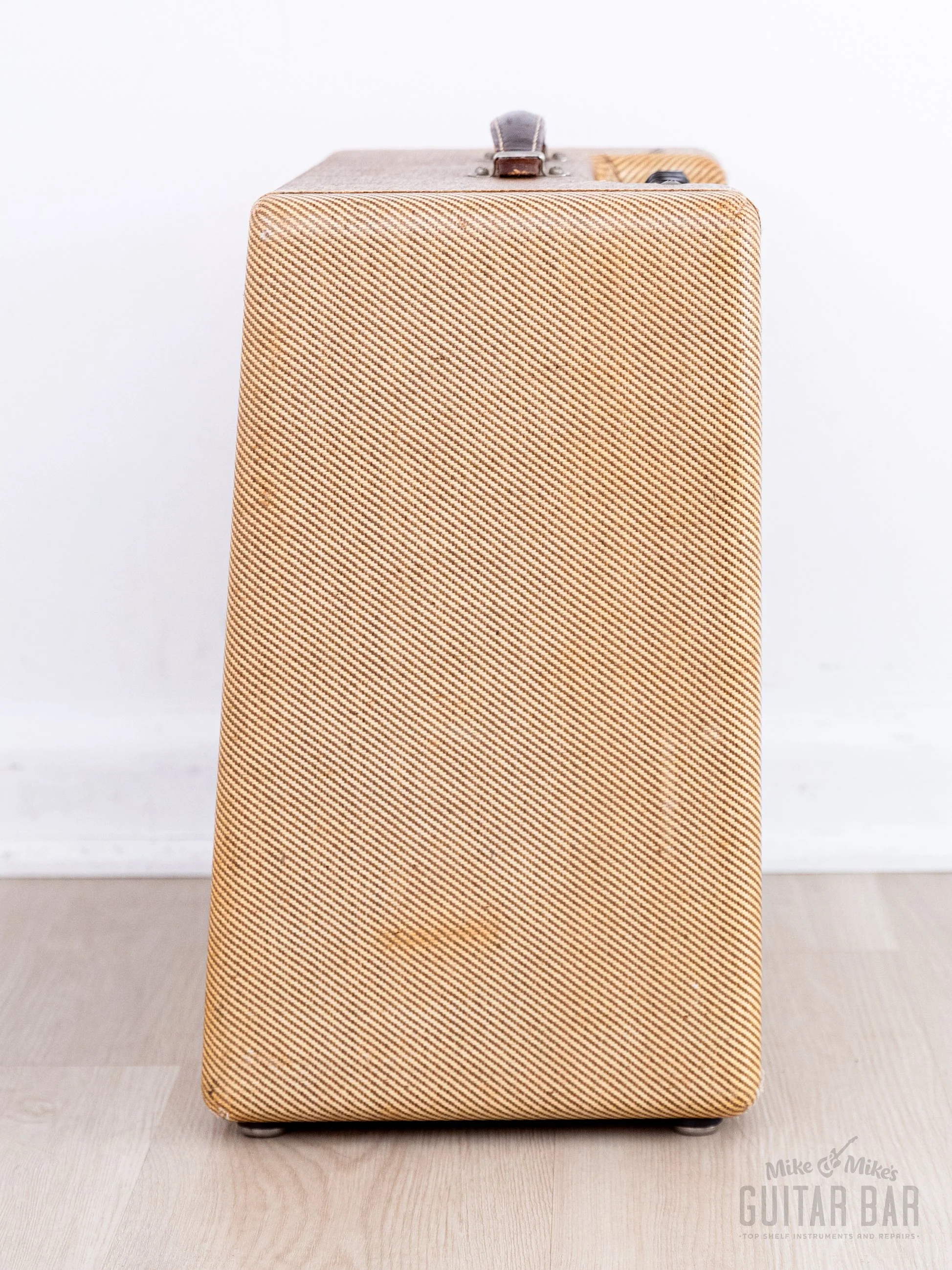 1956 Fender Deluxe Tweed Narrow Panel Vintage Tube Amp 5E3 w/ Jensen P12R, Collector-Grade - Image 7
