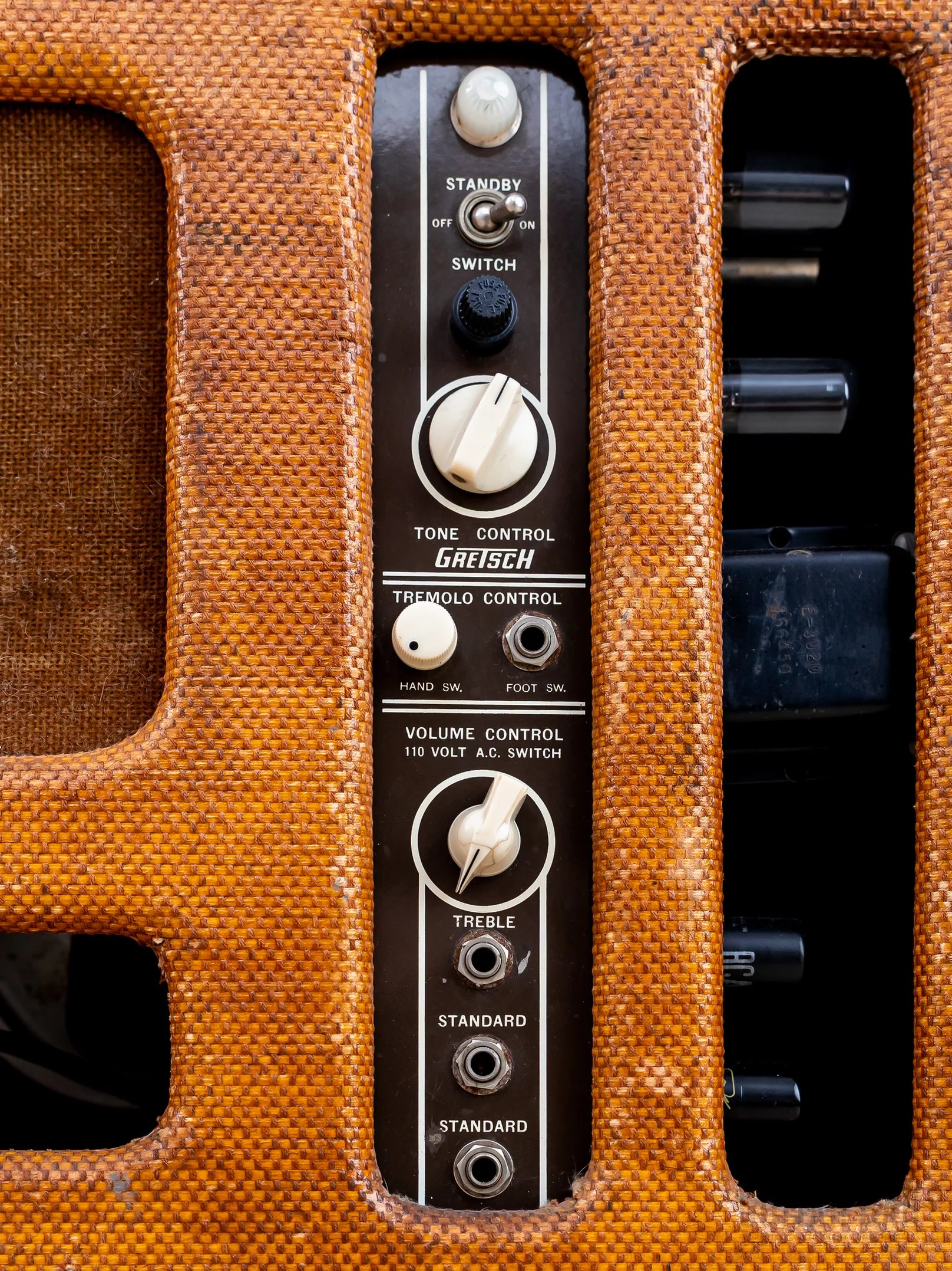 1956 Gretsch Electromatic Twin Model 6161 Vintage Tweed Amp Valco-Made w/ 6x11 Speakers, Serviced - Image 10