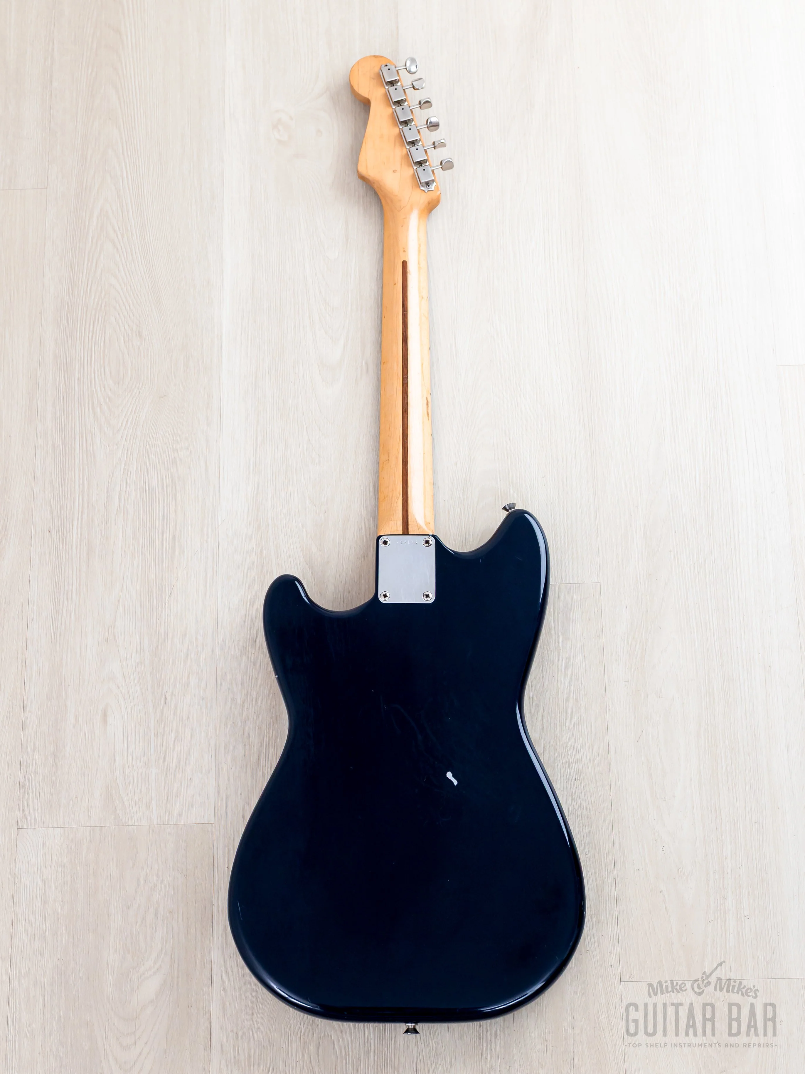 1957 Fender Musicmaster Pre-CBS Vintage Guitar Short Scale Gold Guard w/ Case - Image 3
