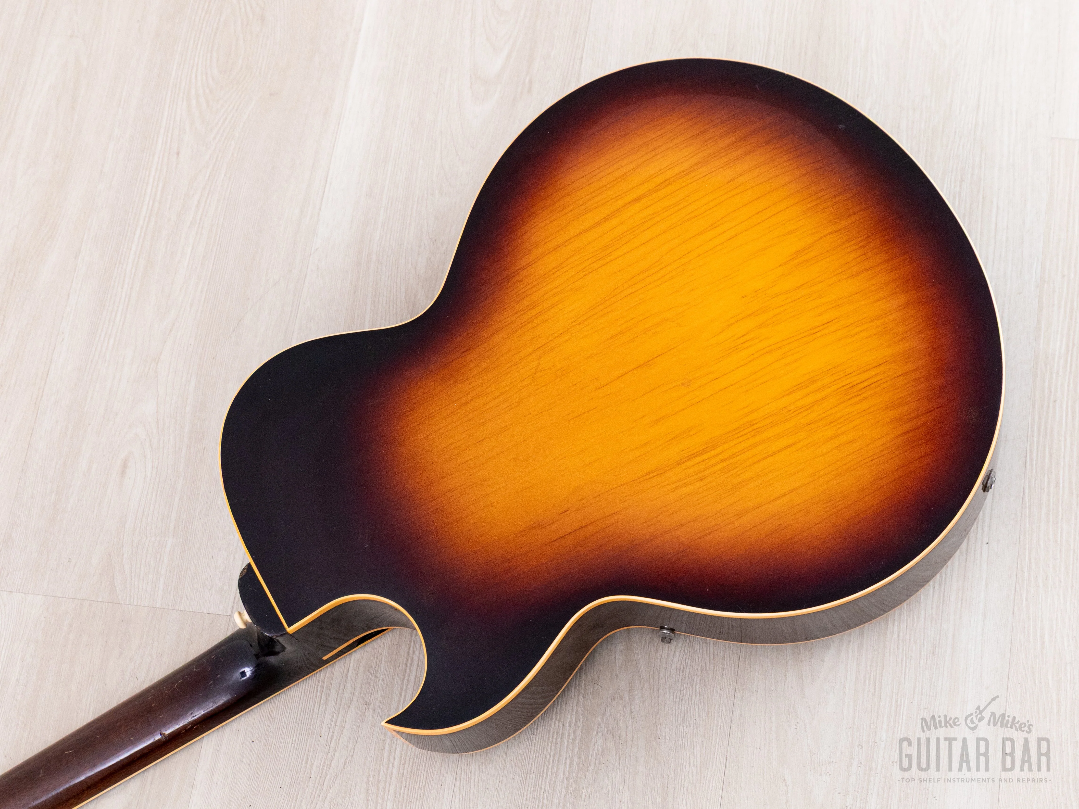 1957 Gibson ES-175 Vintage Hollowbody Guitar Sunburst w/ Lifton Case - Image 17