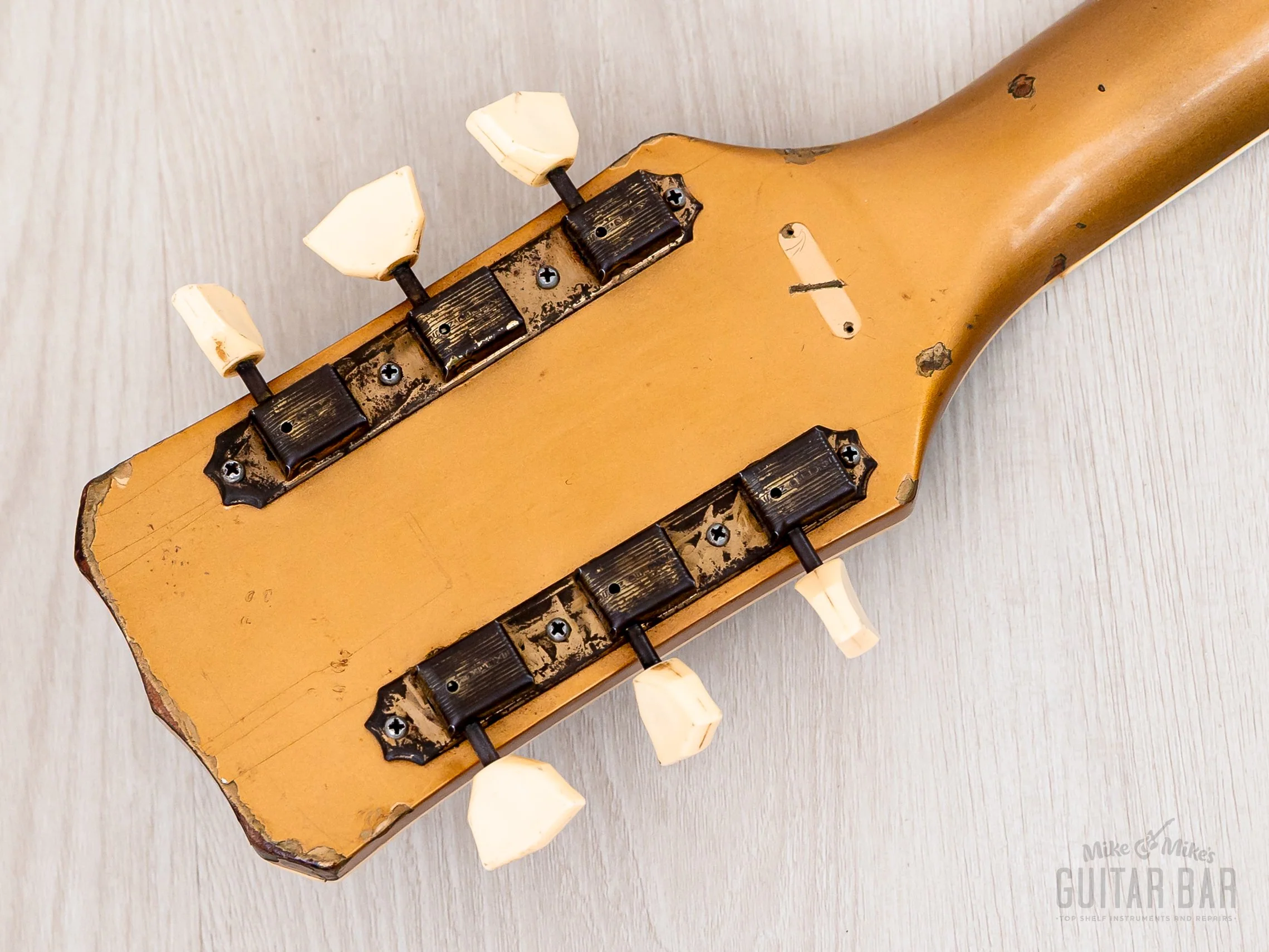 1957 National 1155E Eddie Dean Singing Cowboy One-Off Dreadnought Custom Color & Inlay, Gibson J-45 Body - Image 5