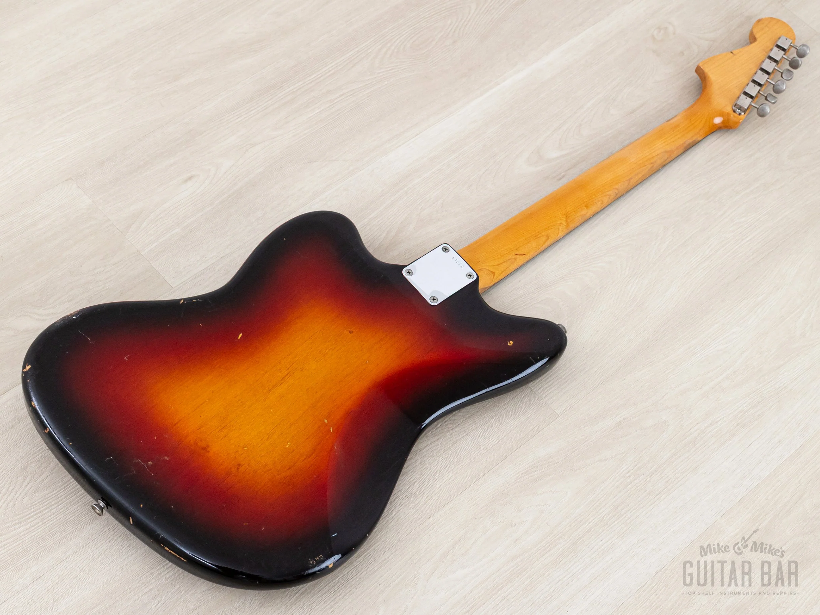 1958/1961 Fender Jazzmaster Employee Build Vintage Pre-CBS Offset Guitar Sunburst 100% Original w/ Case, Hangtag - Image 14