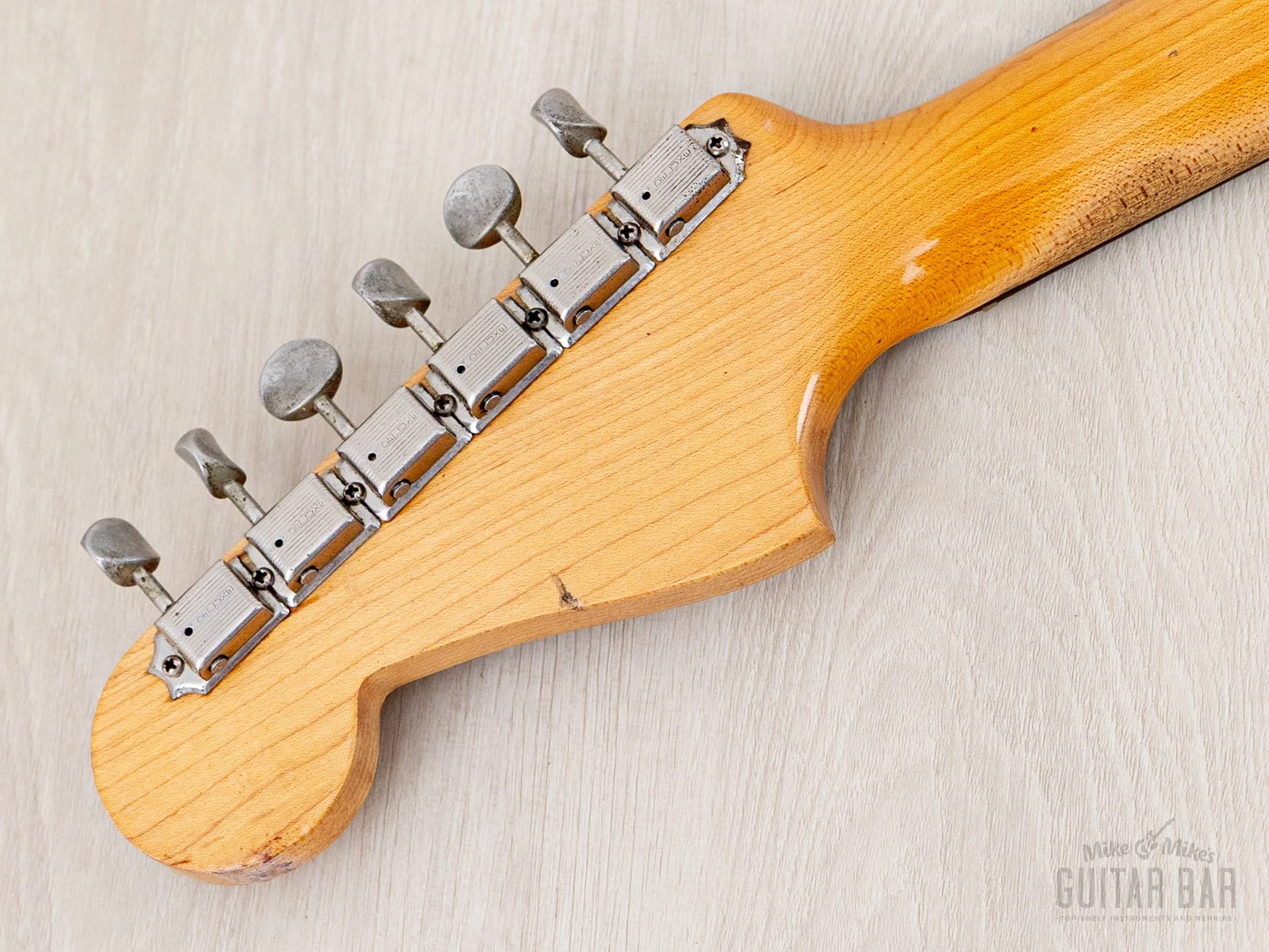 1958/1961 Fender Jazzmaster Employee Build Vintage Pre-CBS Offset Guitar Sunburst 100% Original w/ Case, Hangtag - Image 5