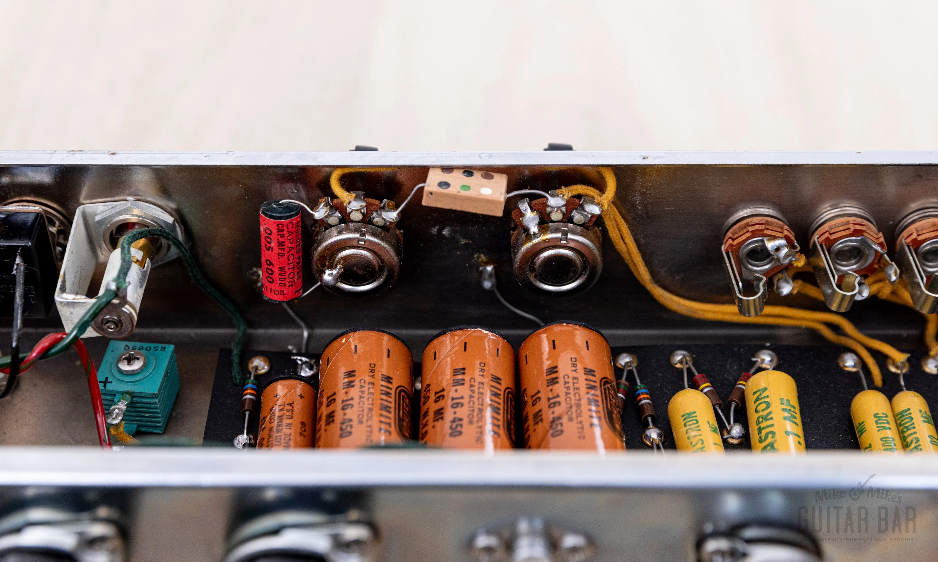 1958 Fender Harvard Narrow Panel Tweed 5F10 Vintage Tube Amp w/ Jensen P10R, Collector-Grade - Image 17