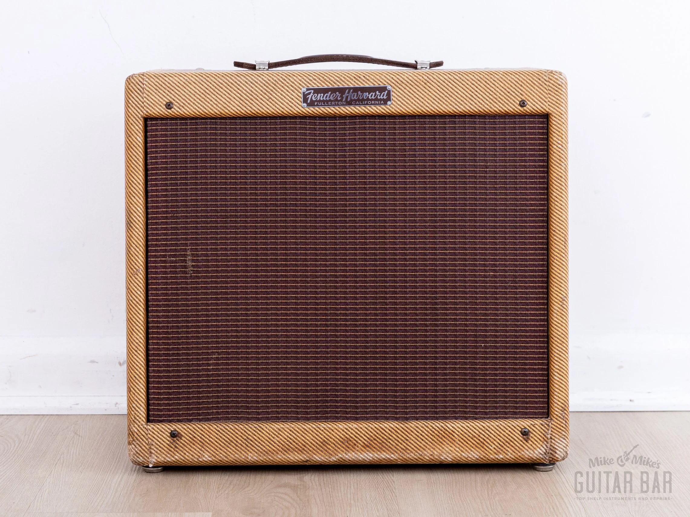 1958 Fender Harvard Narrow Panel Tweed 5F10 Vintage Tube Amp w/ Jensen P10R, Collector-Grade - Image 2