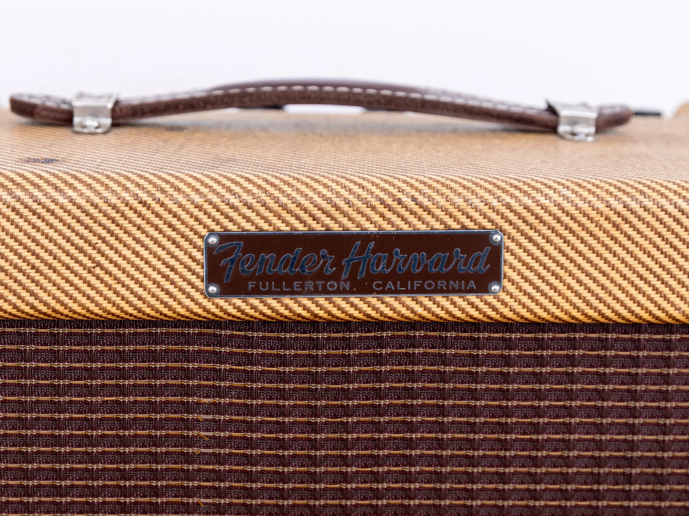 1958 Fender Harvard Narrow Panel Tweed 5F10 Vintage Tube Amp w/ Jensen P10R, Collector-Grade - Image 3