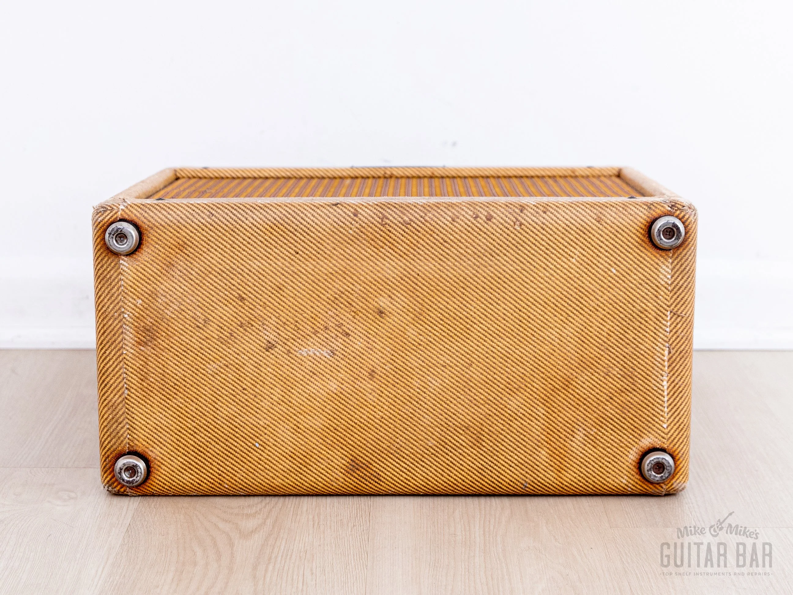 1958 Fender Harvard Narrow Panel Tweed 5F10 Vintage Tube Amp w/ Jensen P10R, Collector-Grade - Image 8