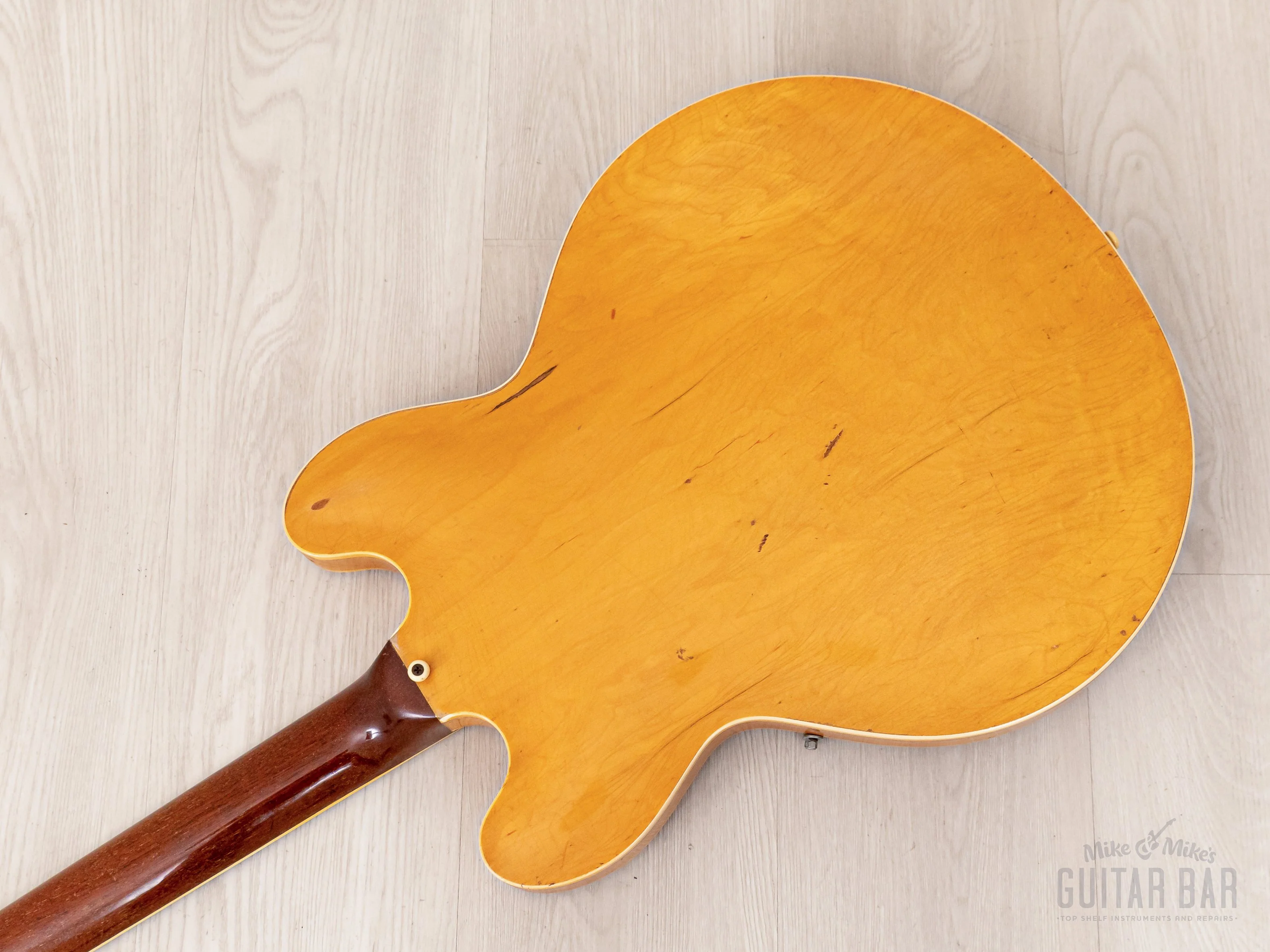 1958 Gibson ES-335 TDN Vintage Semi-Hollow Blonde Thin Top w/ PAFs, Case - Image 17