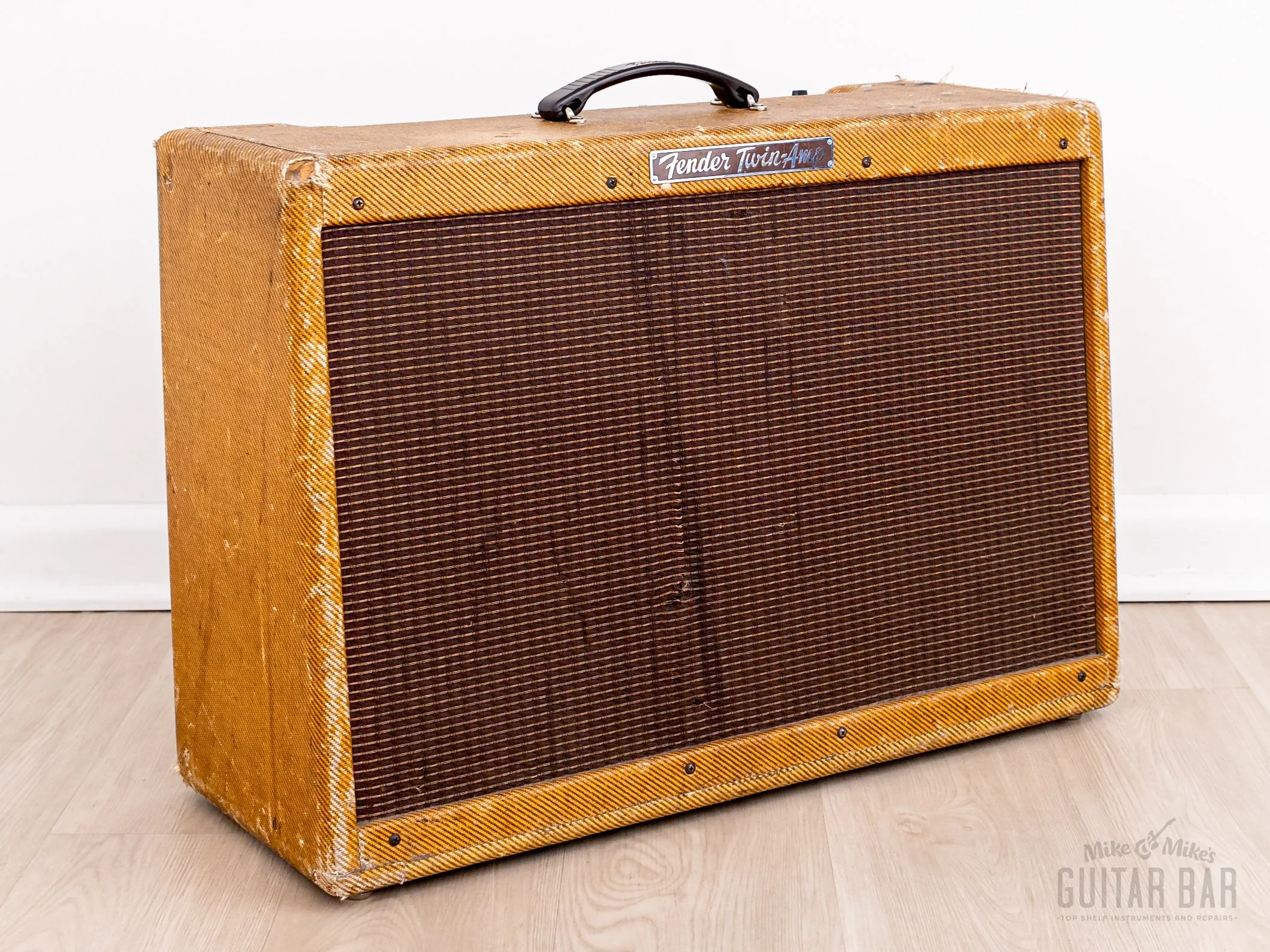 1959 Fender Tweed Twin 5F8-A High Power Vintage 2x12 Tube Amp, 100% Original Circuit, Jensen P12N