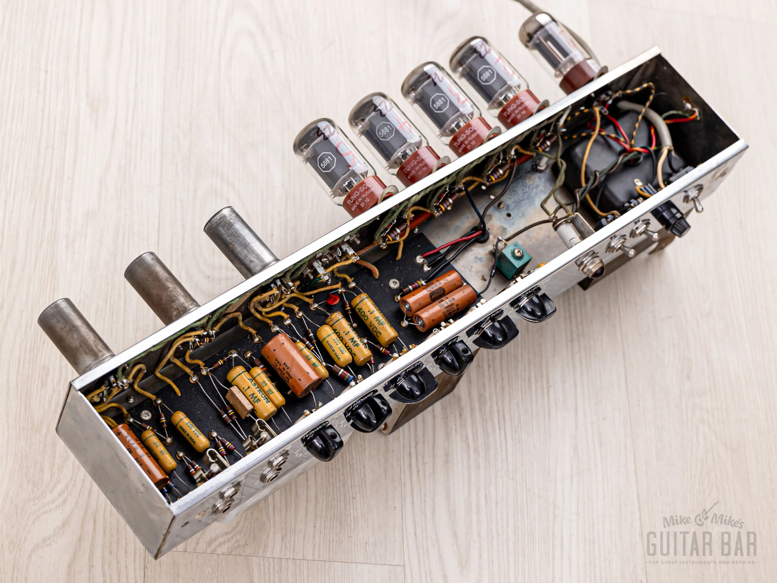 1959 Fender Tweed Twin 5F8-A High Power Vintage 2x12 Tube Amp, 100% Original Circuit, Jensen P12N - Image 15