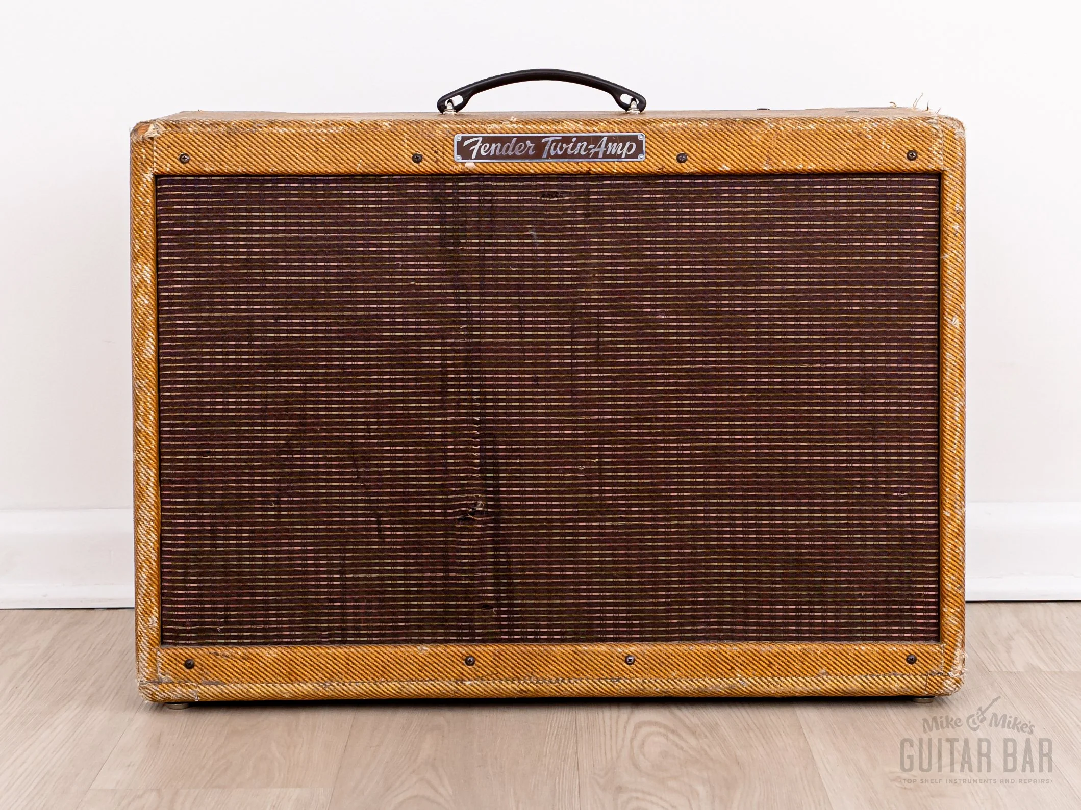 1959 Fender Tweed Twin 5F8-A High Power Vintage 2x12 Tube Amp, 100% Original Circuit, Jensen P12N - Image 2