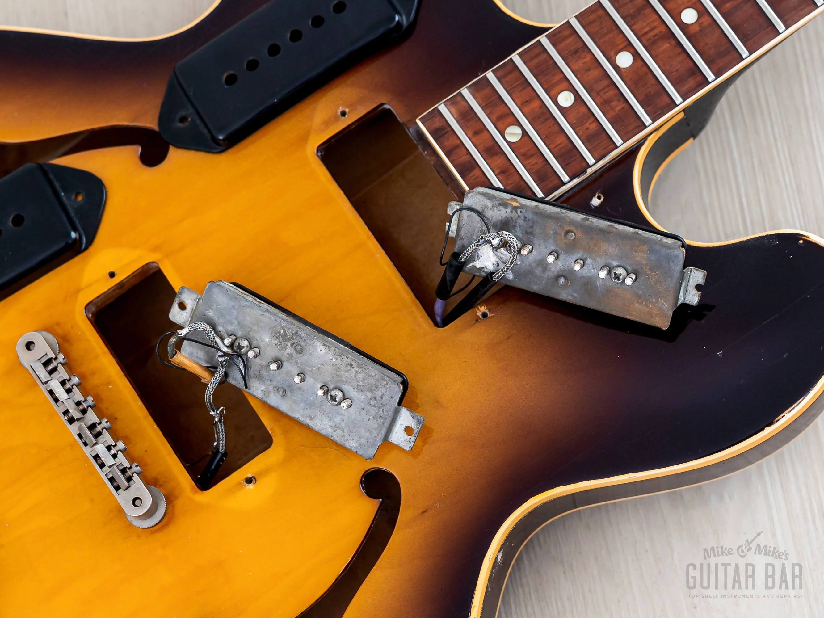 1959 Gibson ES-330 Vintage Hollowbody Guitar Sunburst, One Family Owned w/ Case - Image 17