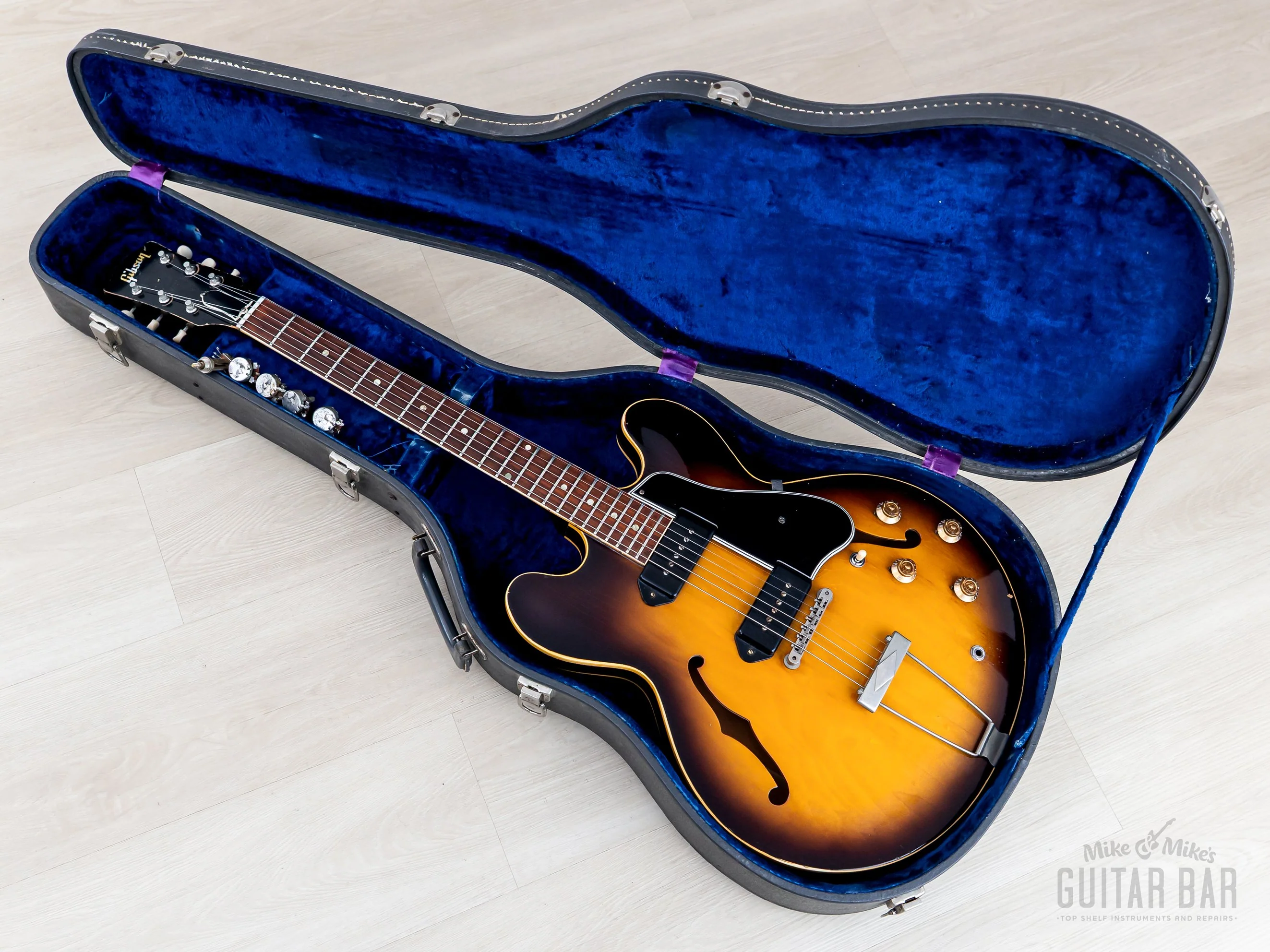 1959 Gibson ES-330 Vintage Hollowbody Guitar Sunburst, One Family Owned w/ Case - Image 19