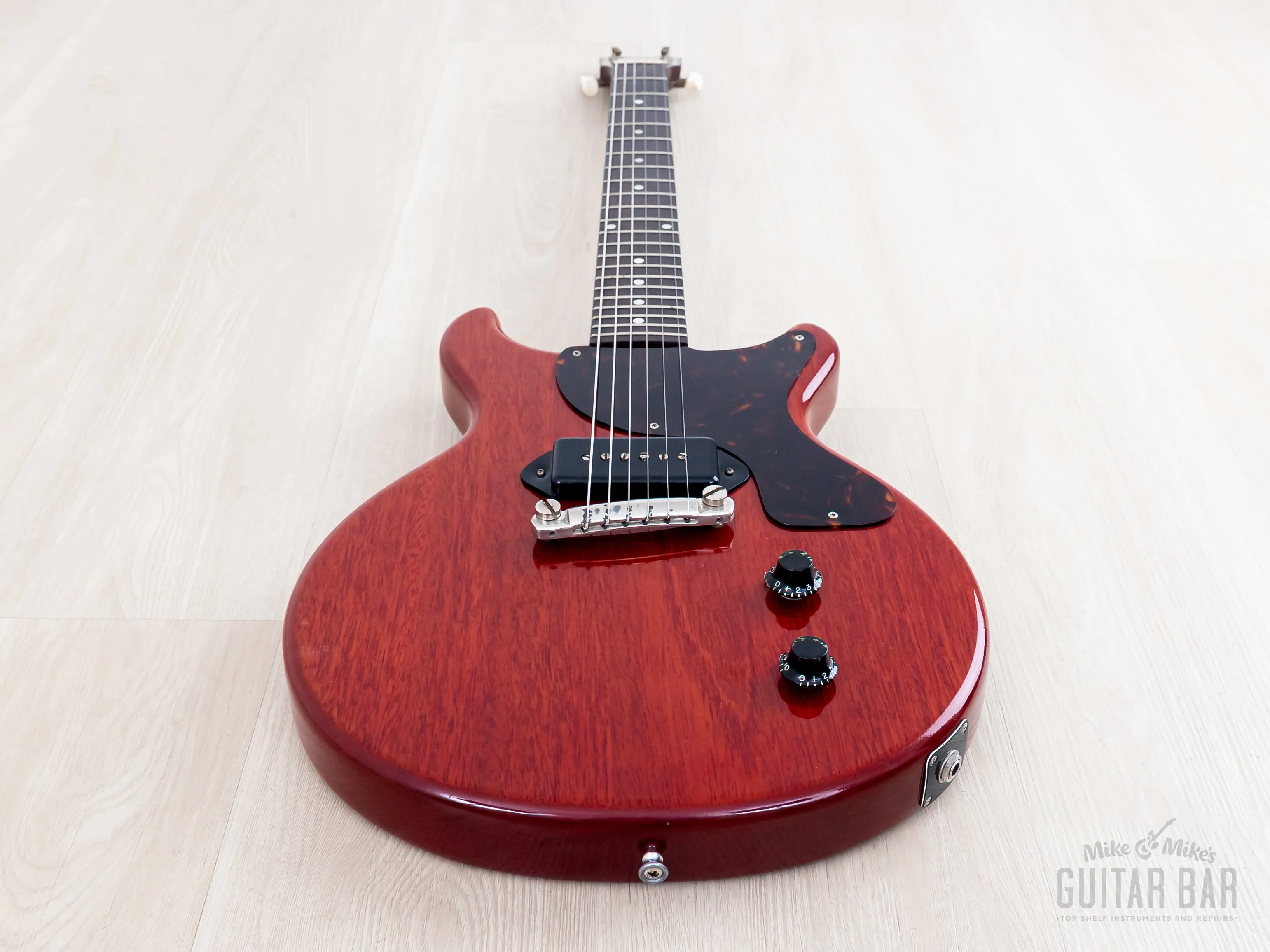 1959 Gibson Les Paul Junior Double Cut Vintage Guitar Cherry w/ Case - Image 10