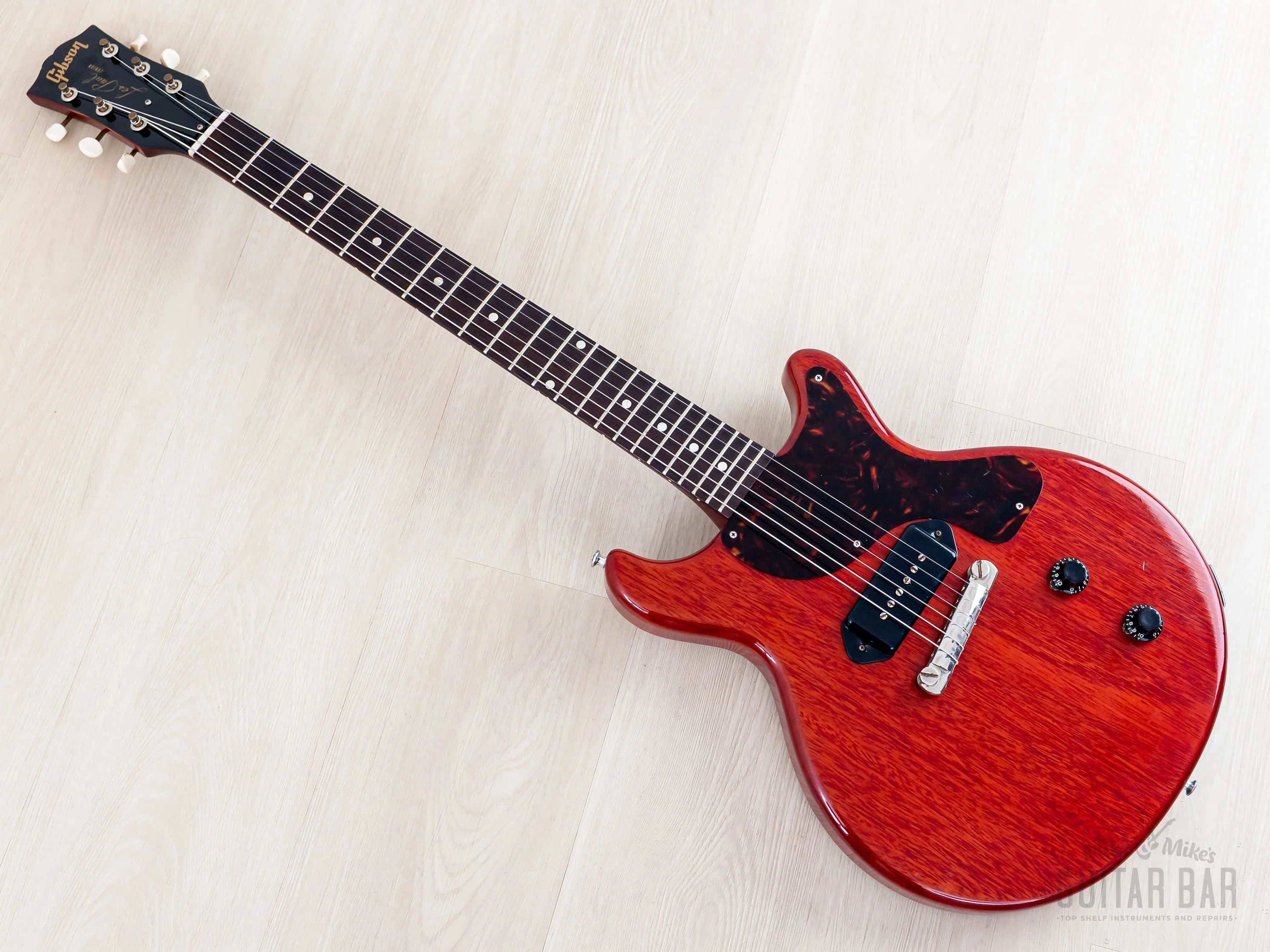 1959 Gibson Les Paul Junior Double Cut Vintage Guitar Cherry w/ Case - Image 11