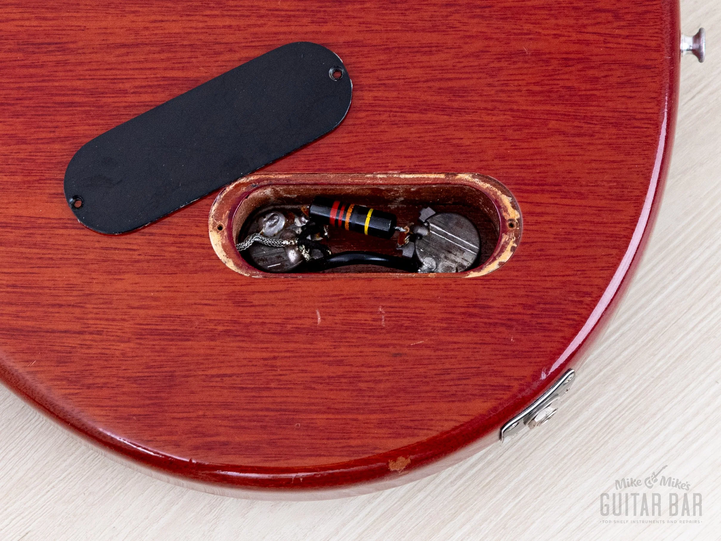 1959 Gibson Les Paul Junior Double Cut Vintage Guitar Cherry w/ Case - Image 15