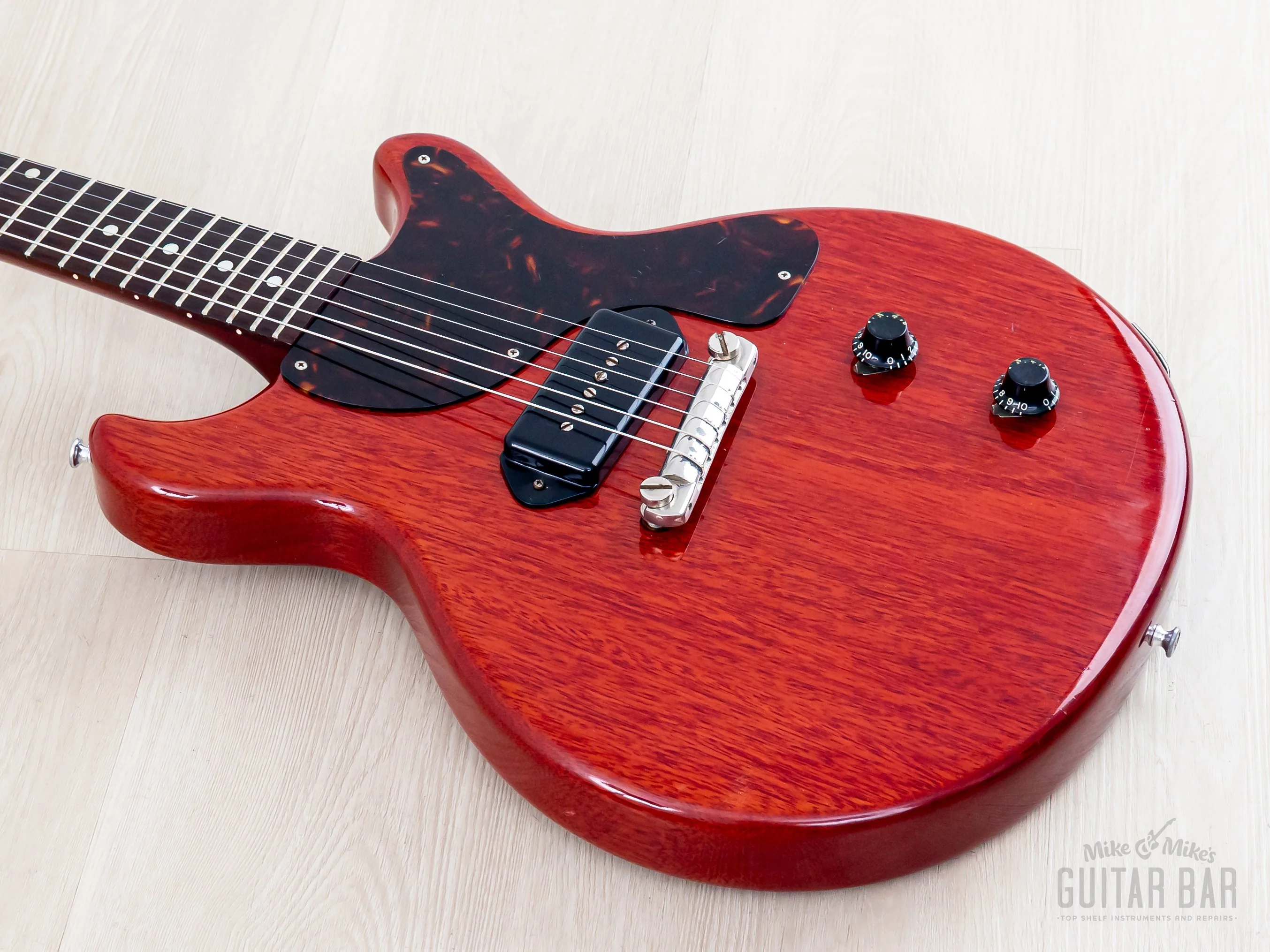 1959 Gibson Les Paul Junior Double Cut Vintage Guitar Cherry w/ Case - Image 9