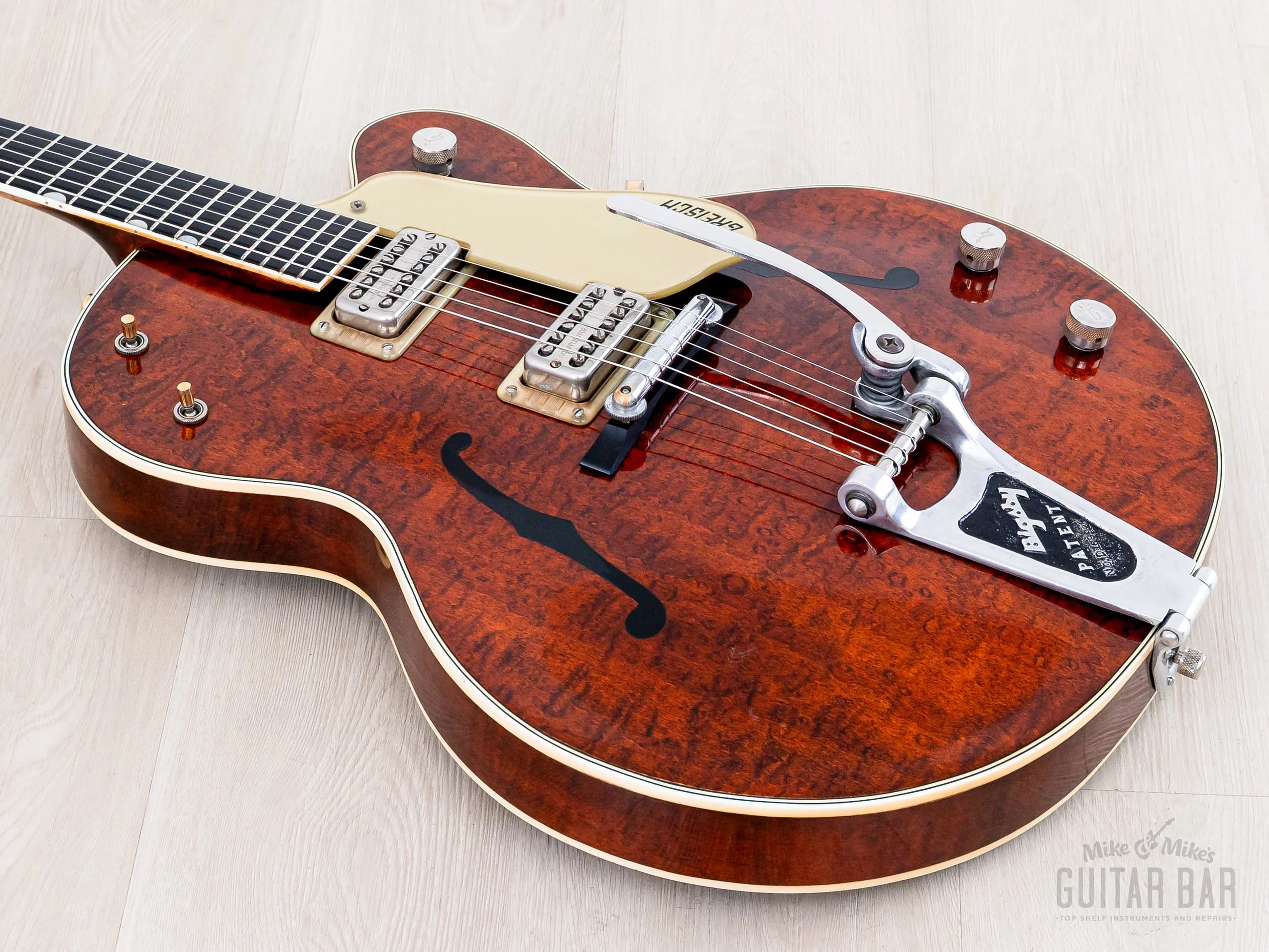 1959 Gretsch Chet Atkins Country Gentleman PX 6122 Walnut, Figured w/ Case & Catalog (one digit from Chet's '59) - Image 10