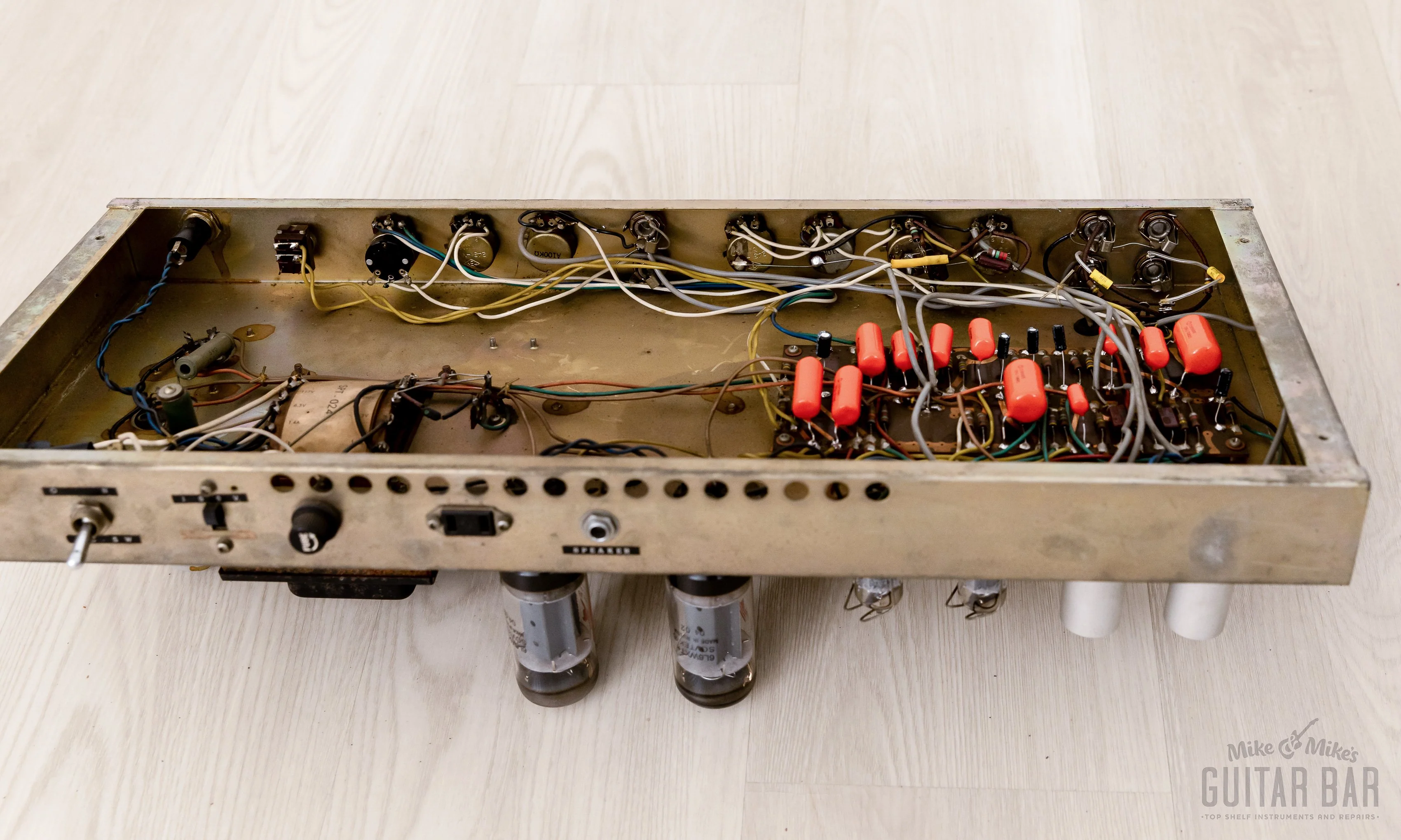 1960s Guyatone GA-930 Vintage Tube Amp Head w/ 6L6, Tokyo Sound Co, Japan - Image 15